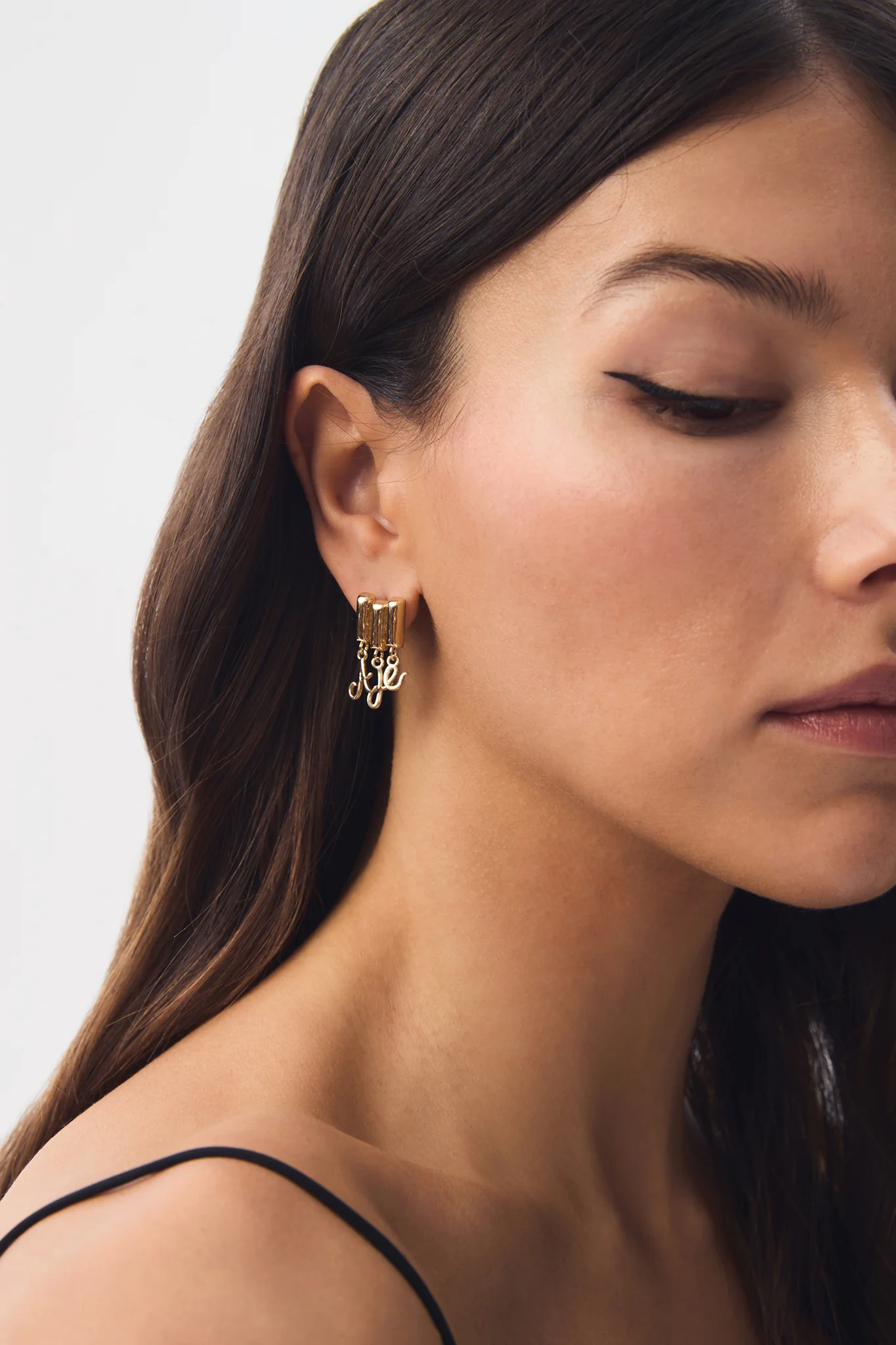 Charm Logo Stud