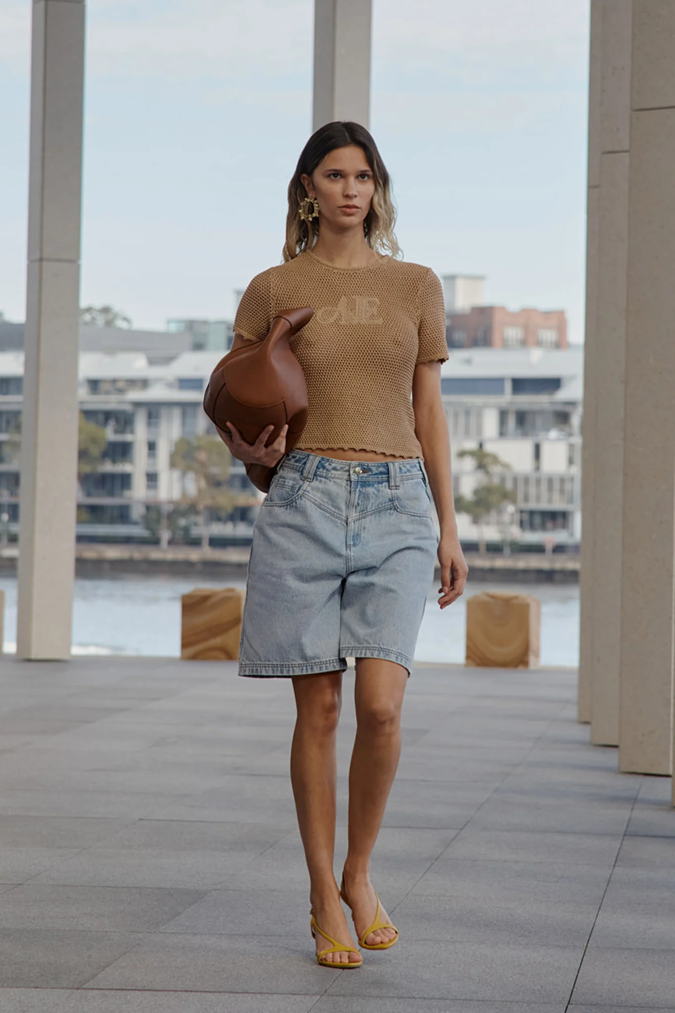 Amie Denim Short