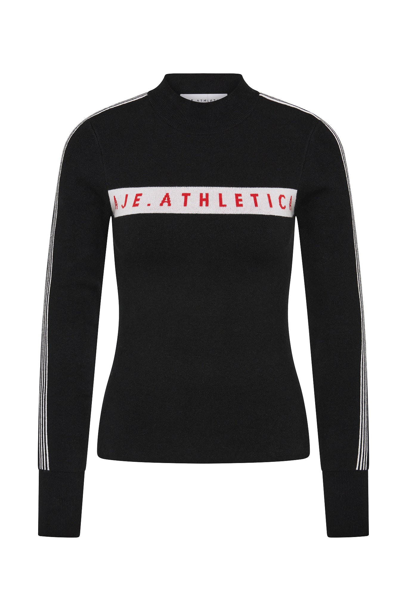 Long Sleeve Logo Knit Top 407