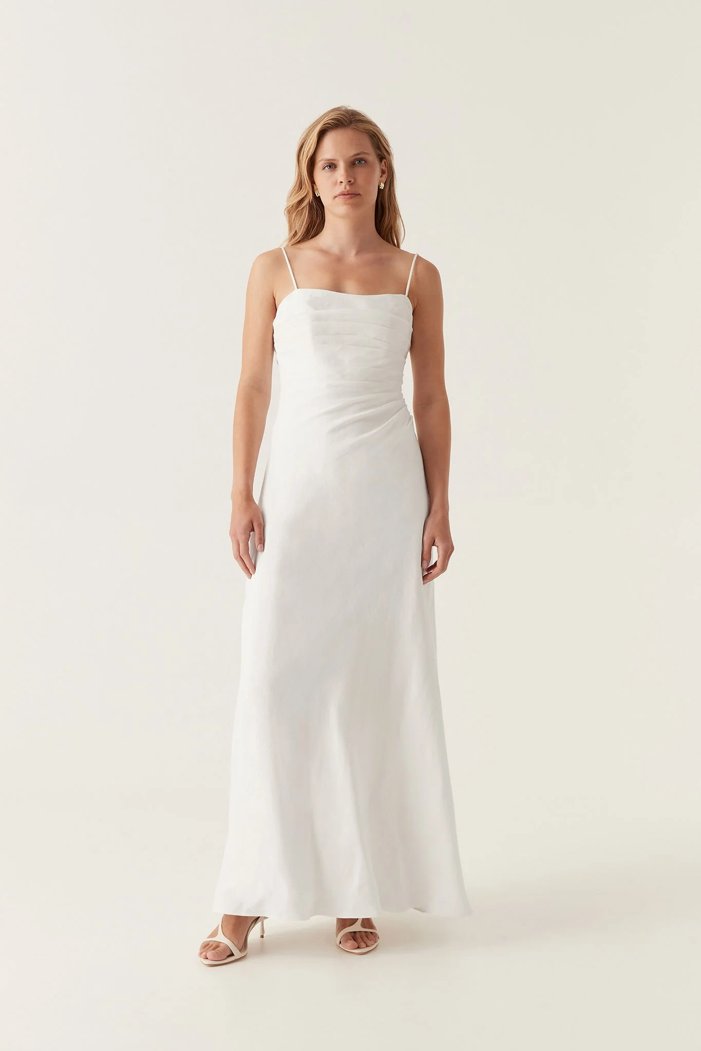 Clarice Draped Maxi Dress