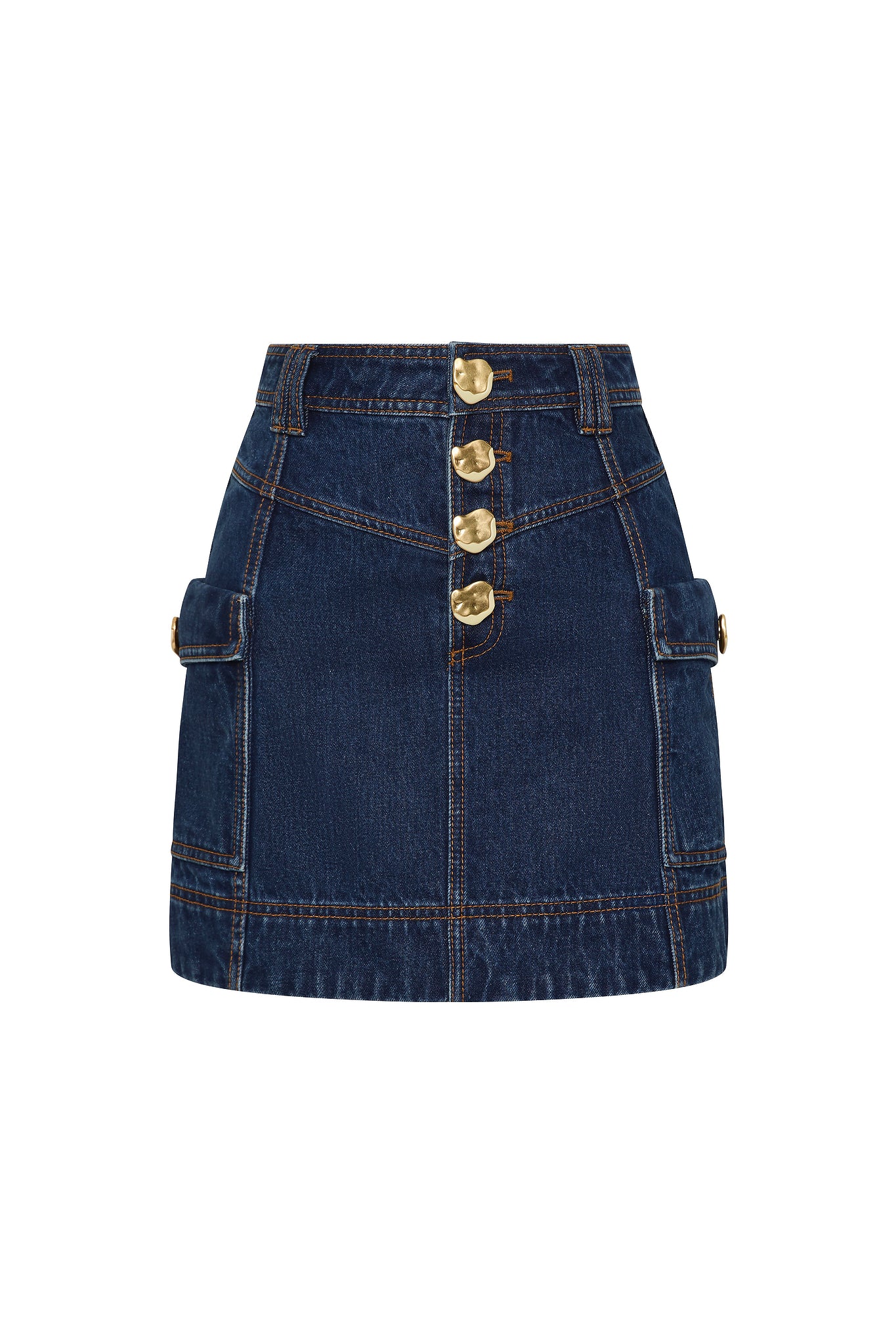 Genesis Denim Mini Skirt