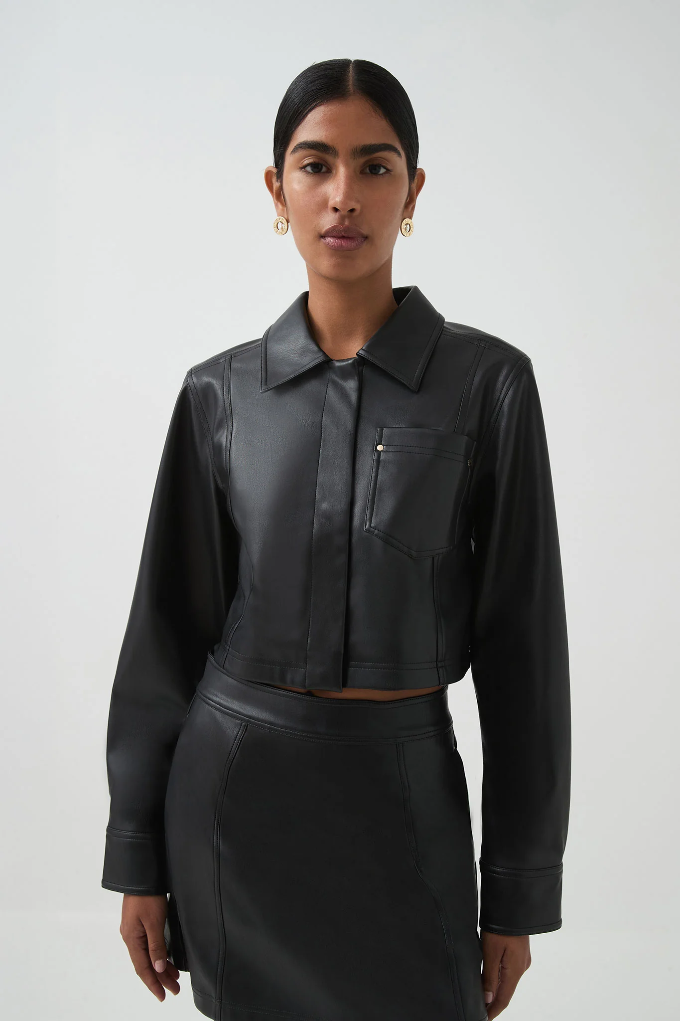 Raven Crop Shirt