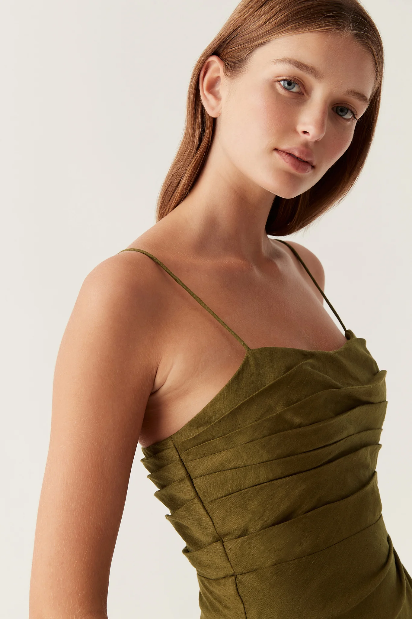 Clarice Draped Maxi Dress