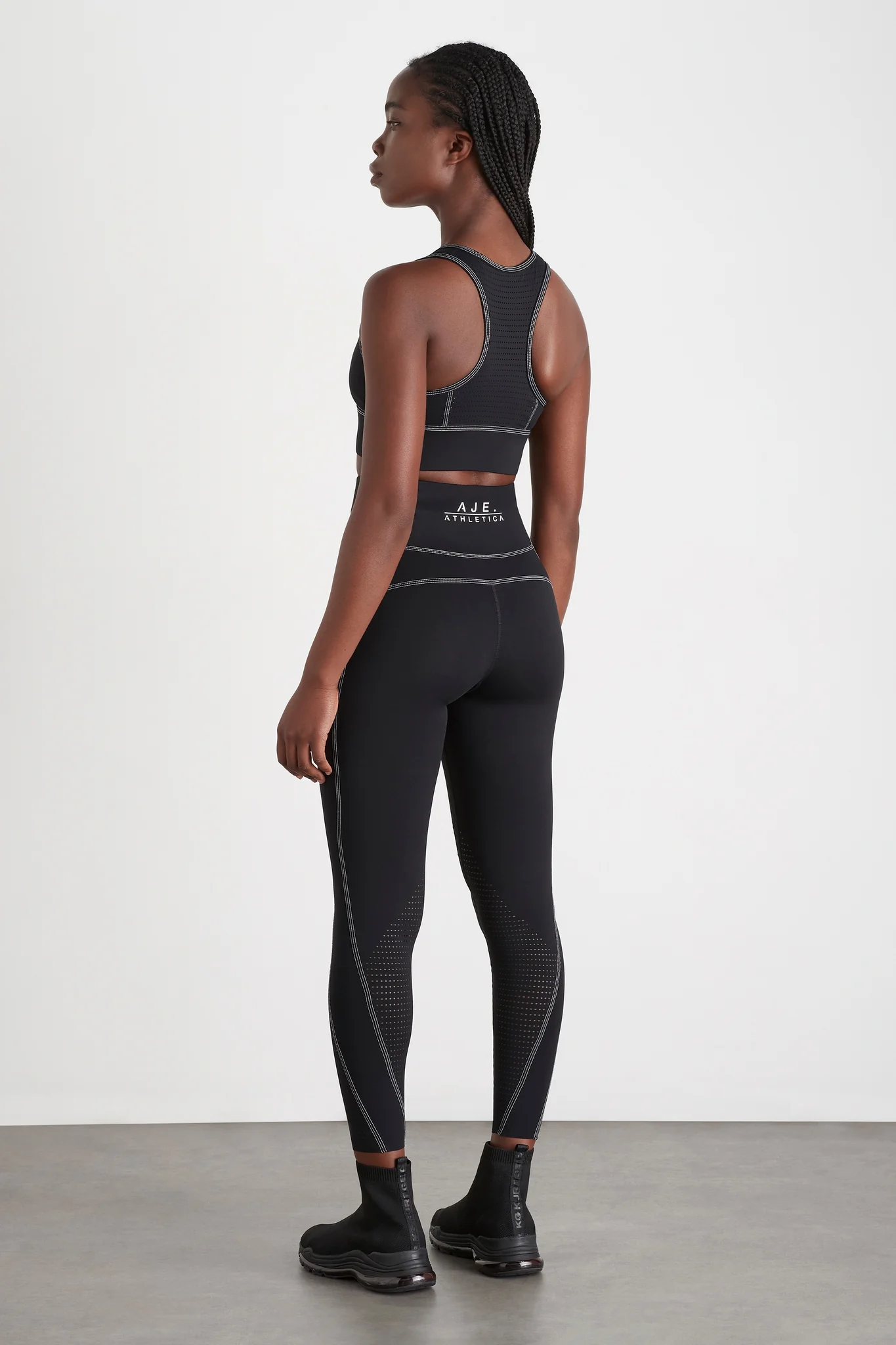 Classic Laser Cut Full Length Legging 202
