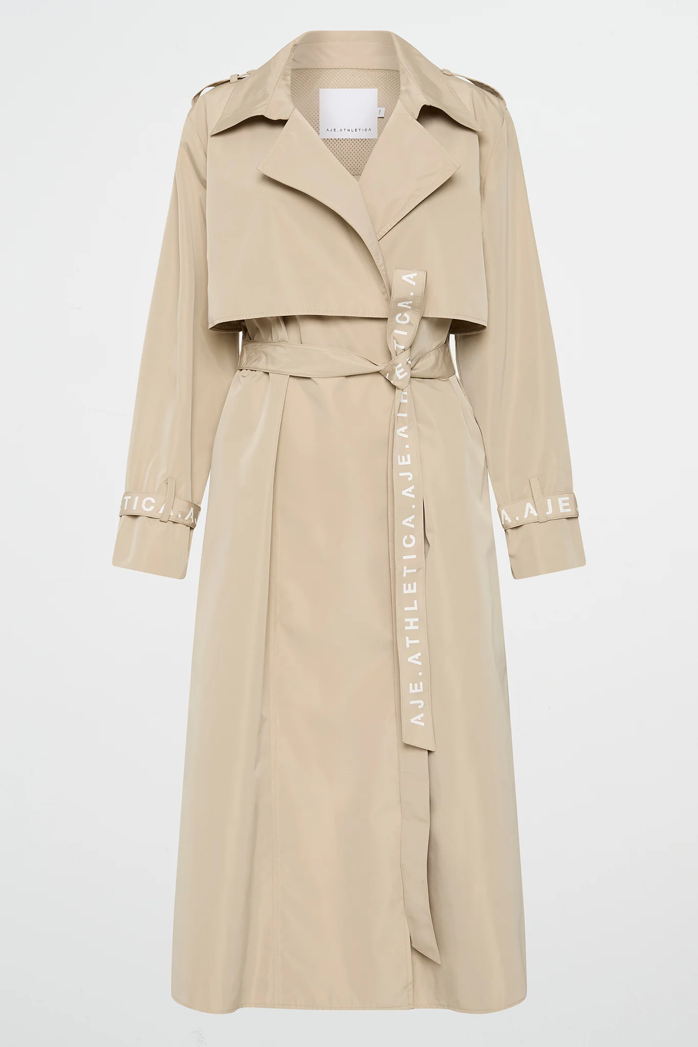 Longline Wrap Trench Coat 705