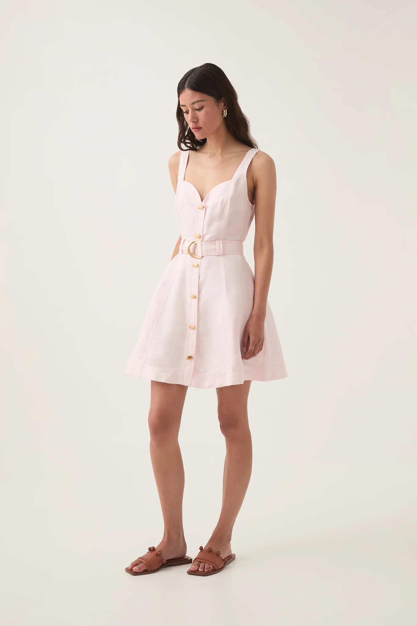 Clay Belted Mini Dress