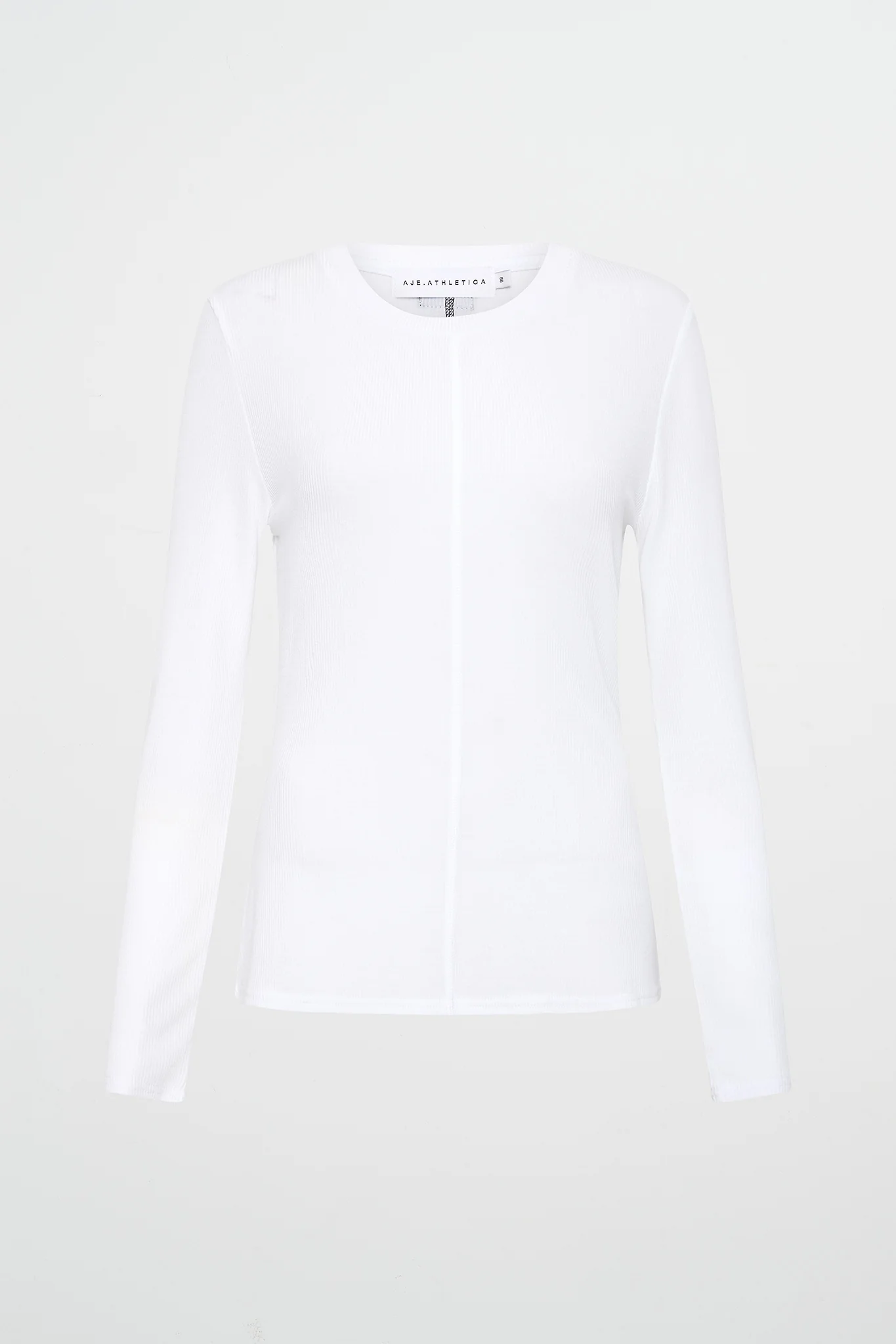 Sheer Rib Long Sleeve Tee 127