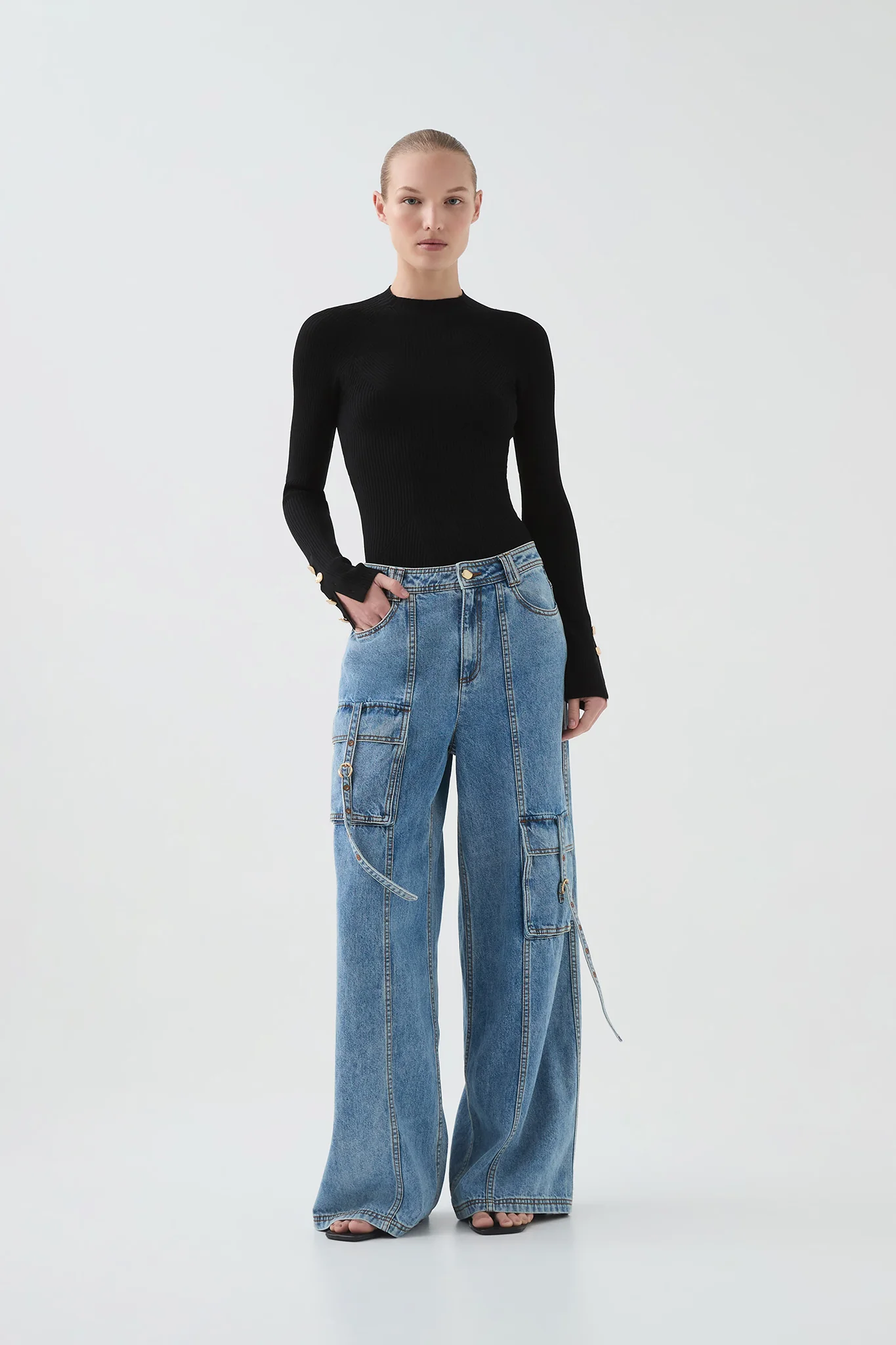 Juno Cargo Jeans