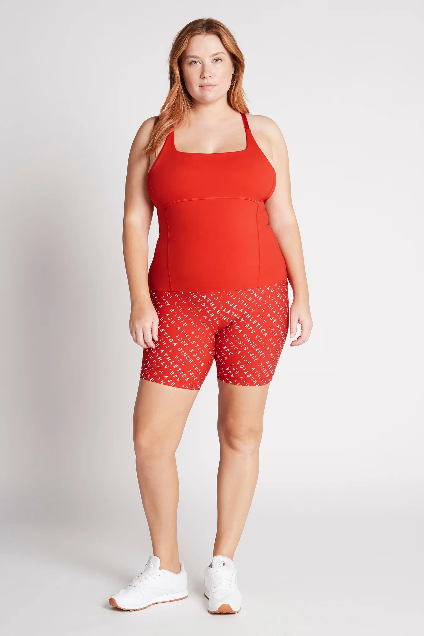 Cropped Adjustable Strap Racerback Tank 117