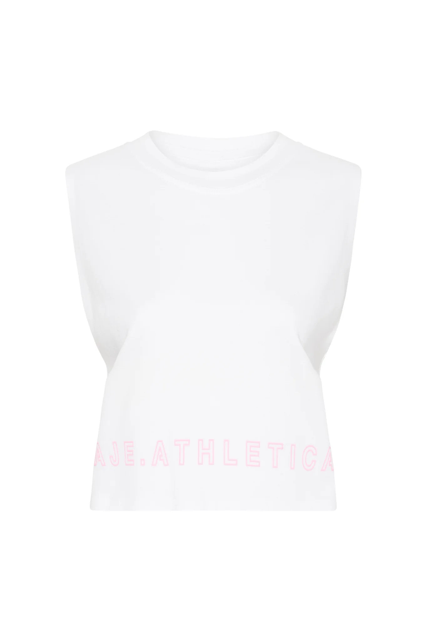 Cropped Split Back Tank 112