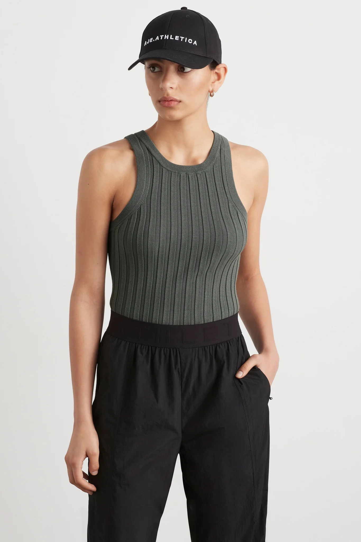 Hydra Racer Knit Ribbed Top