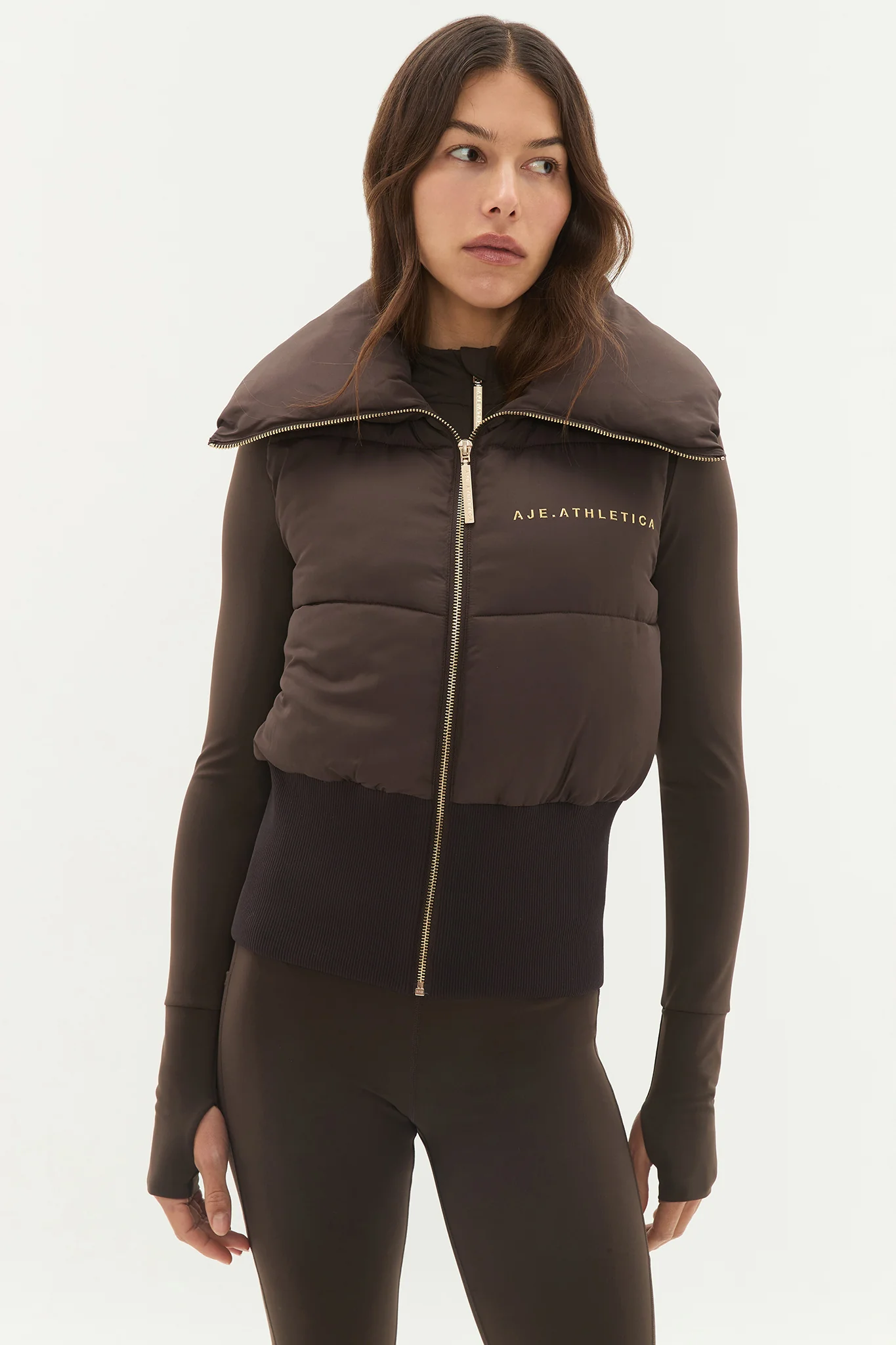Wide Rib Puffer Vest 793