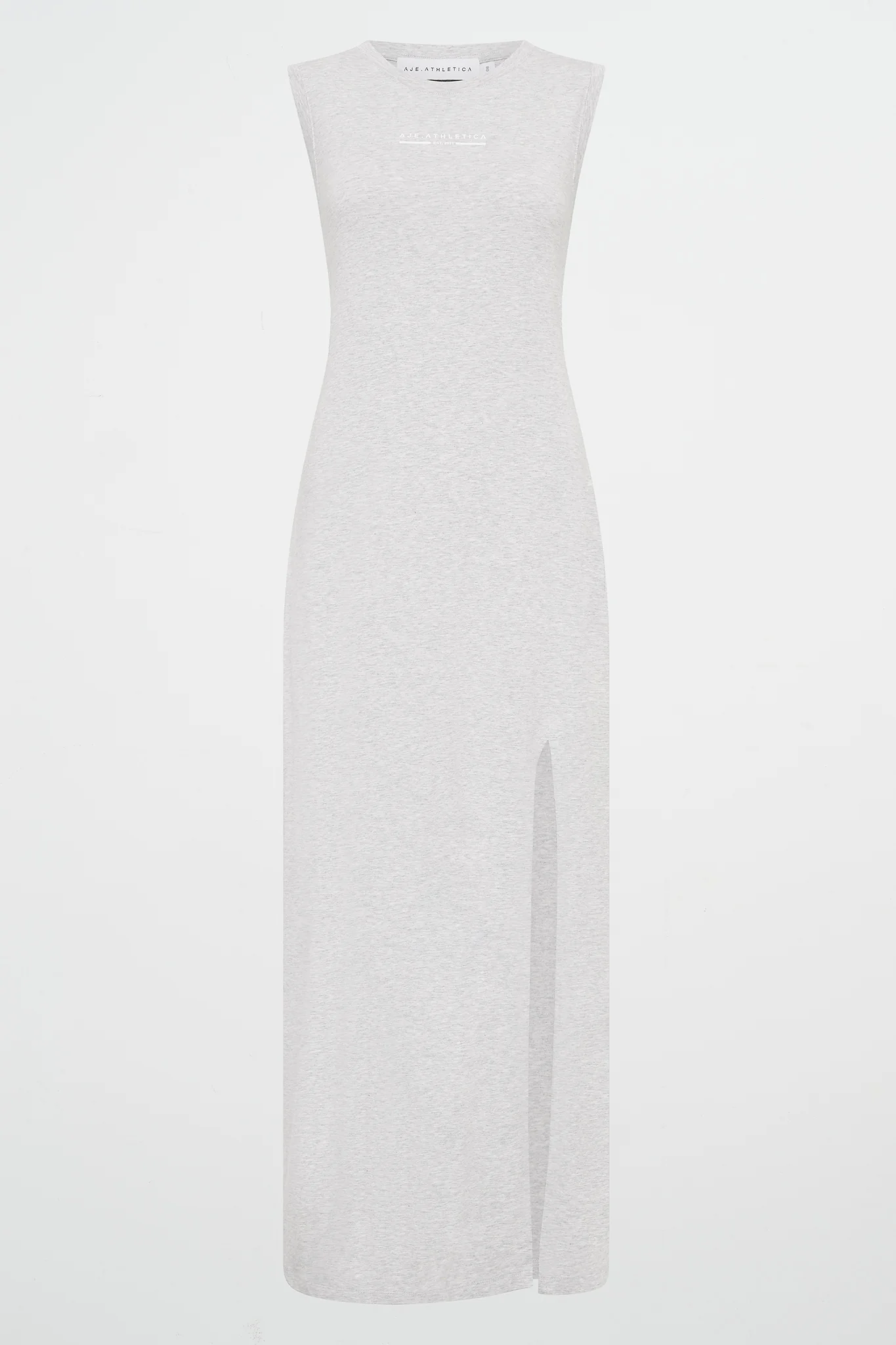 Split Hem Jersey Dress 816