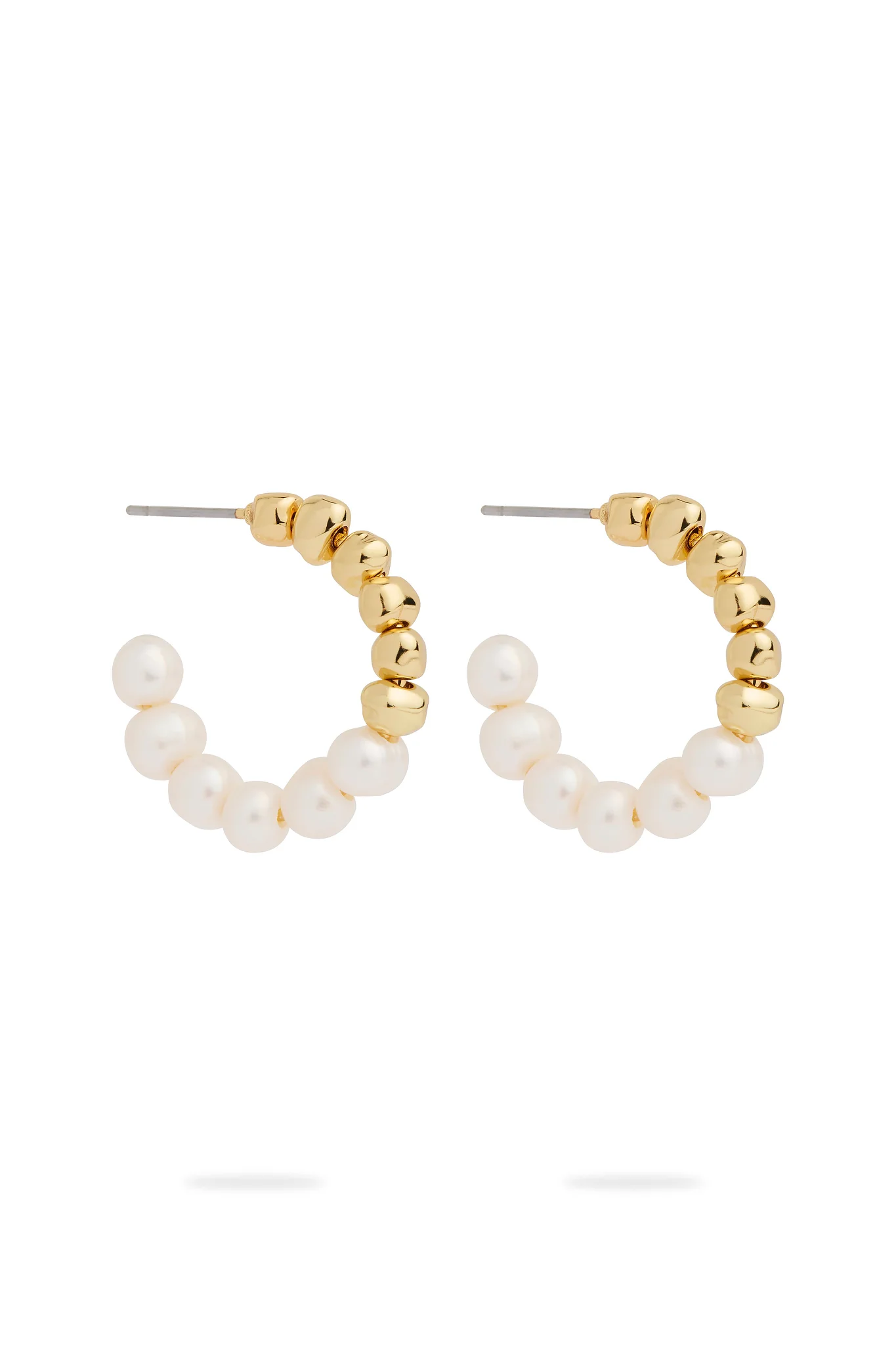 Astral Pearl Hoop Stud
