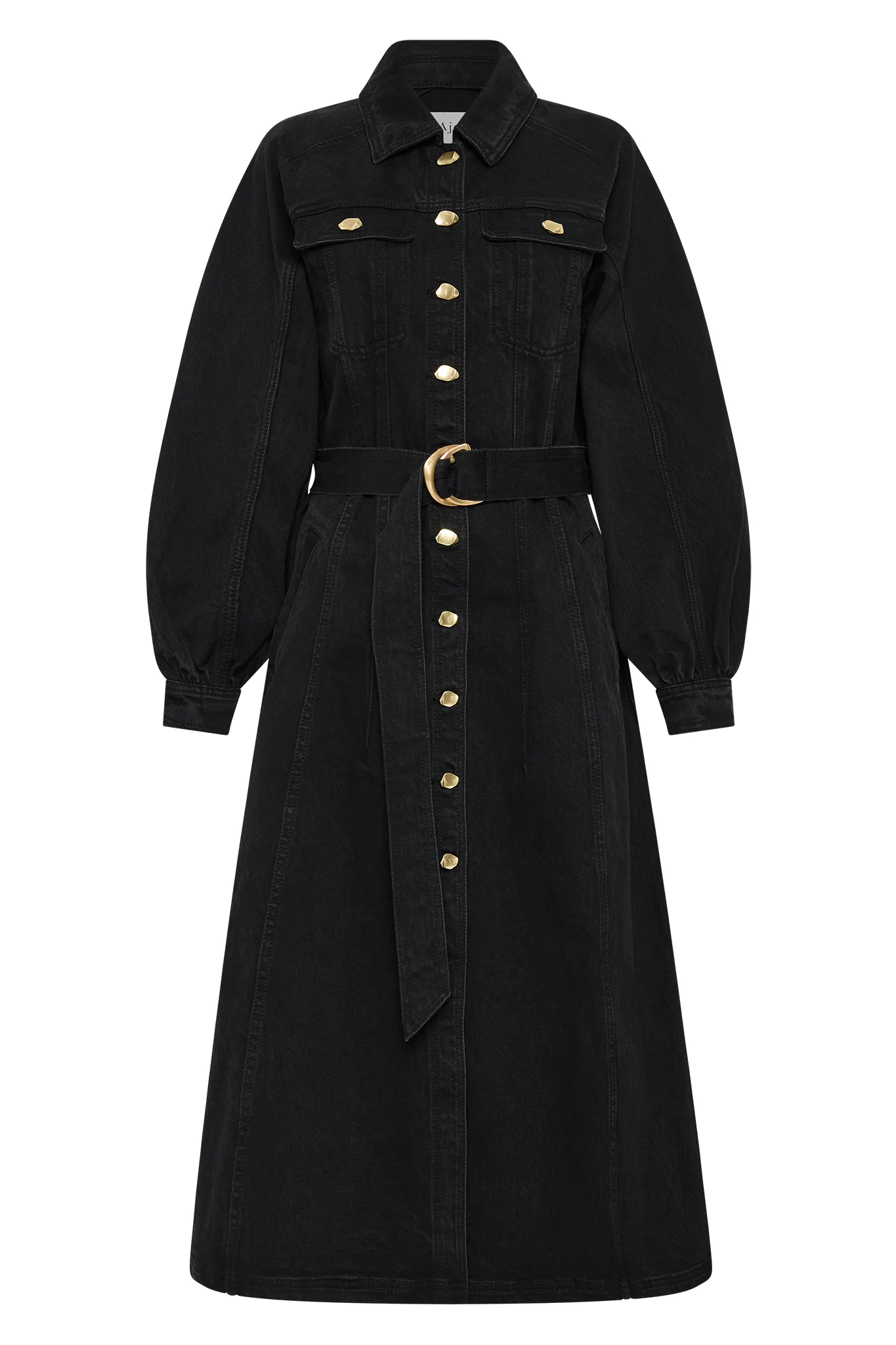 Maya Denim Midi Dress