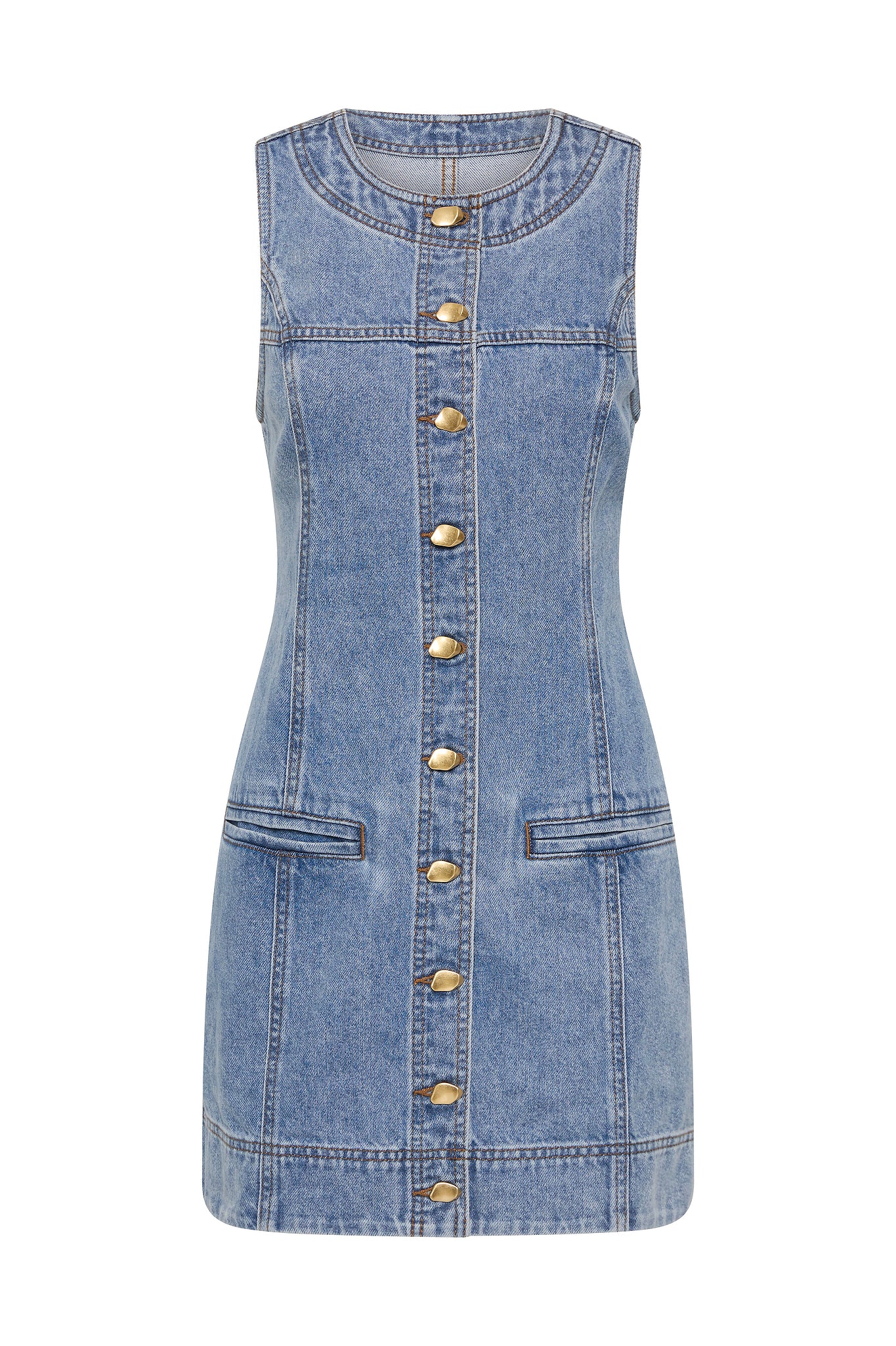 Holland Denim Mini Dress