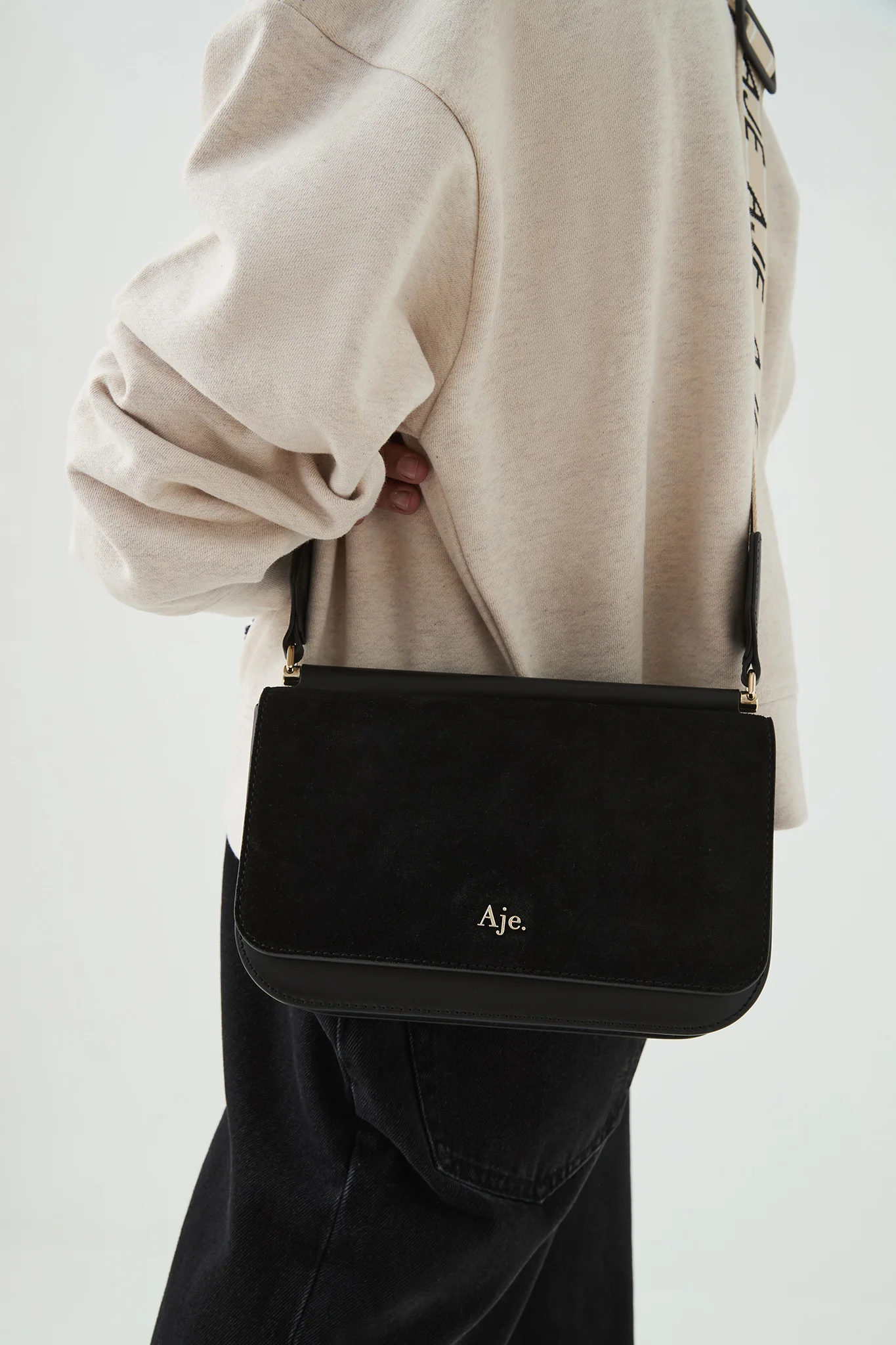Large Nova Suede Crossbody