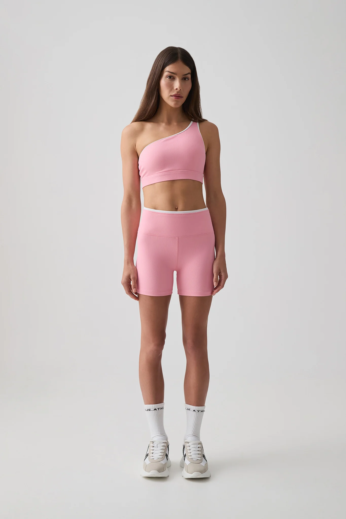 Ribbed Short Length Bike Short 605