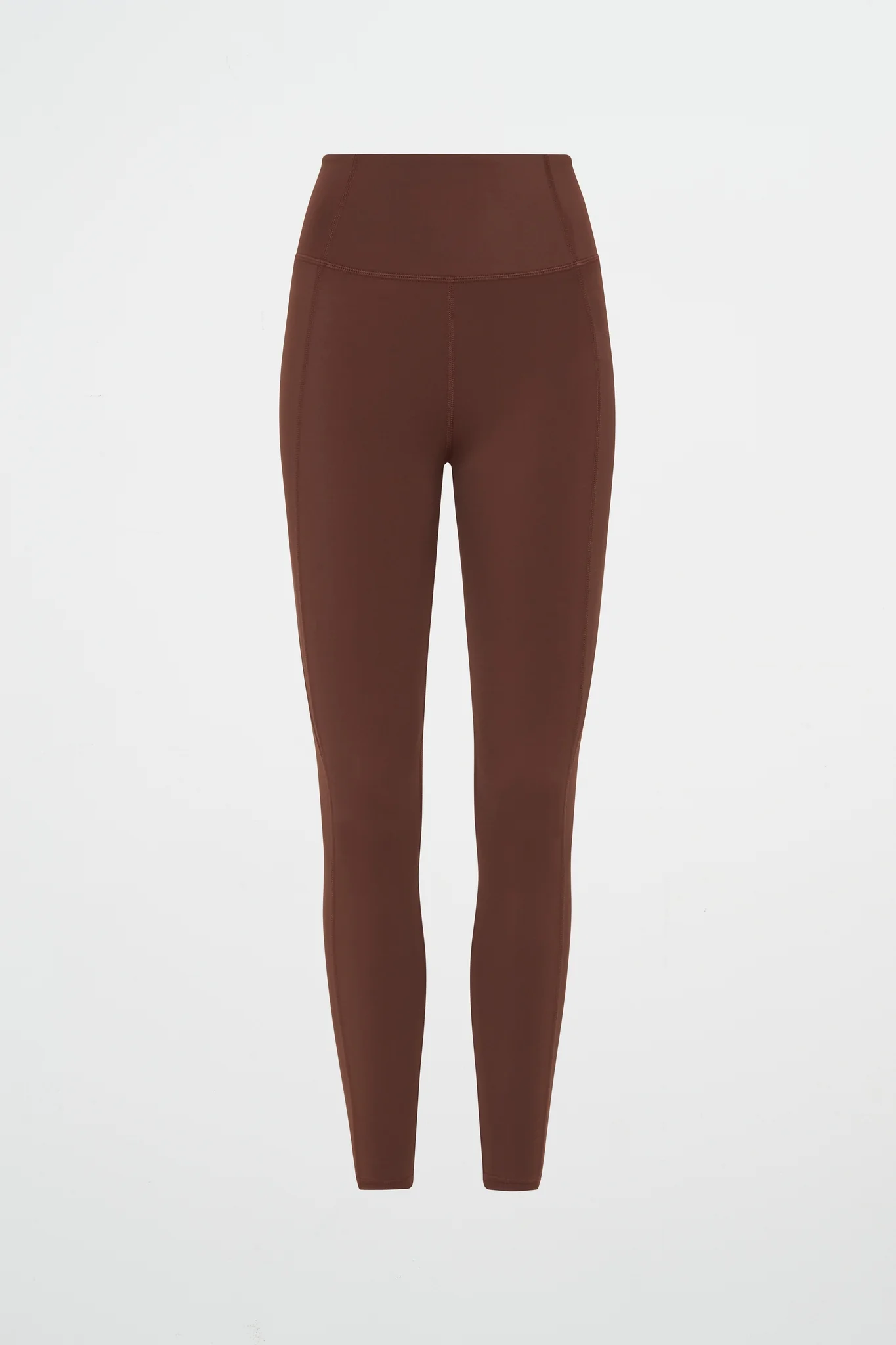 High Rise Perforated Hem Full Length Legging 227