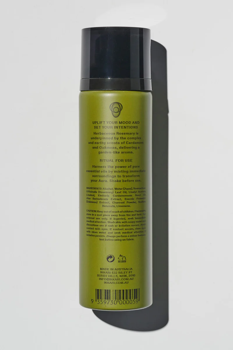 Aura Balancing Mist Moroccan Rosemary Cardamom Oakmoss