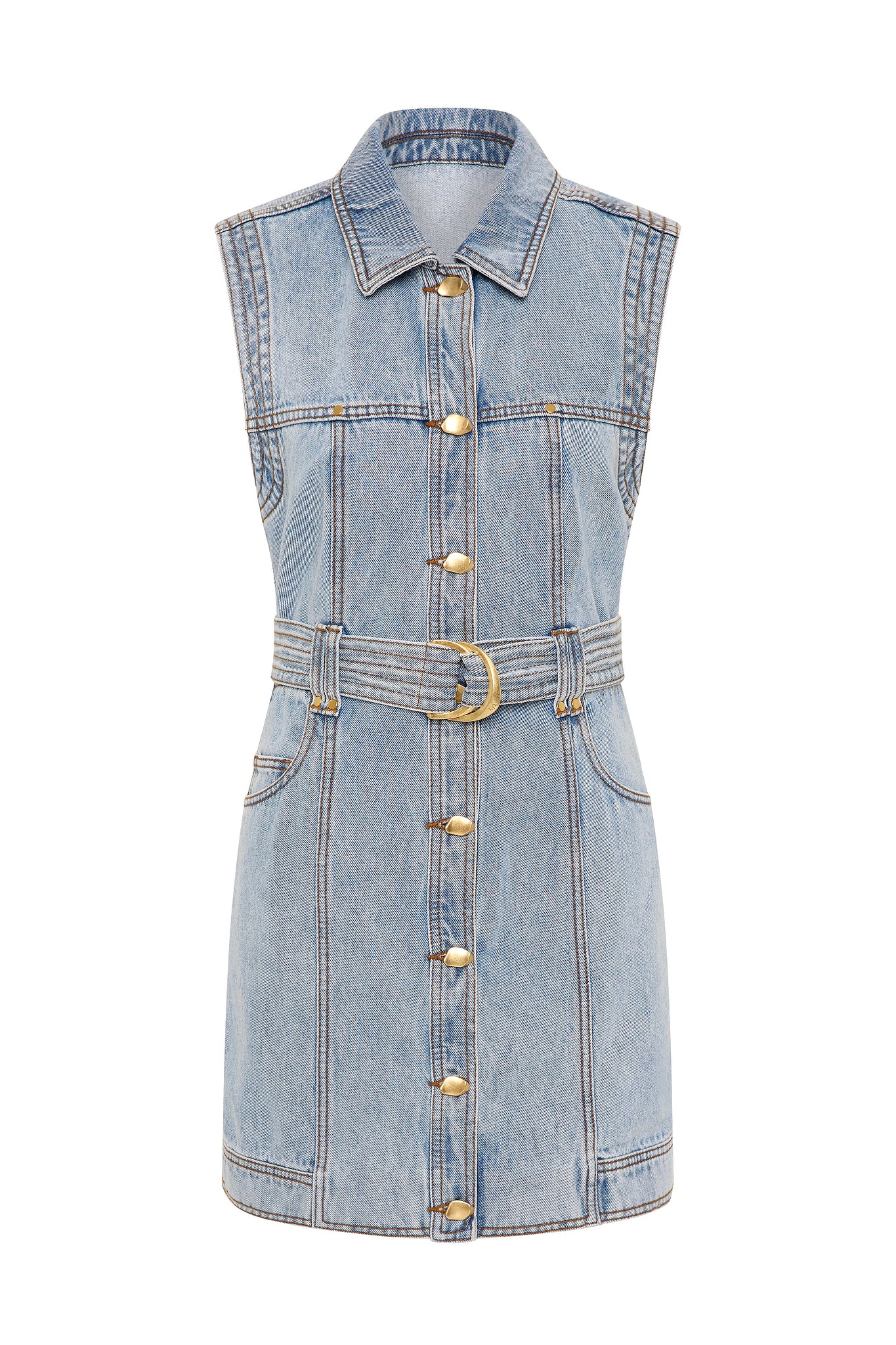 Ray Denim Mini Dress