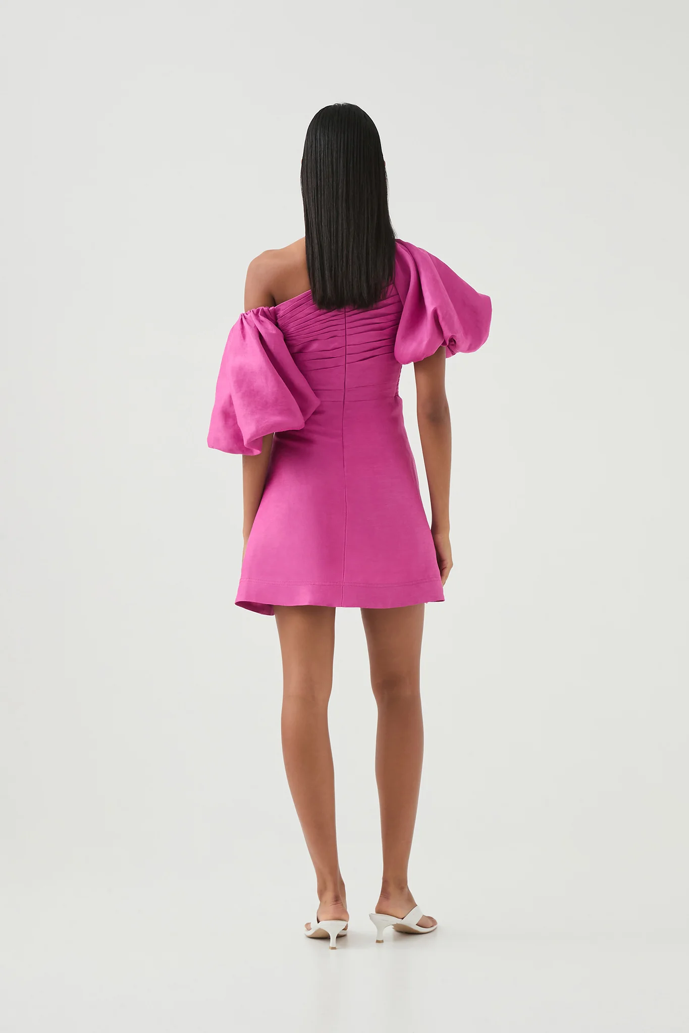 Cadence Ruched Mini Dress