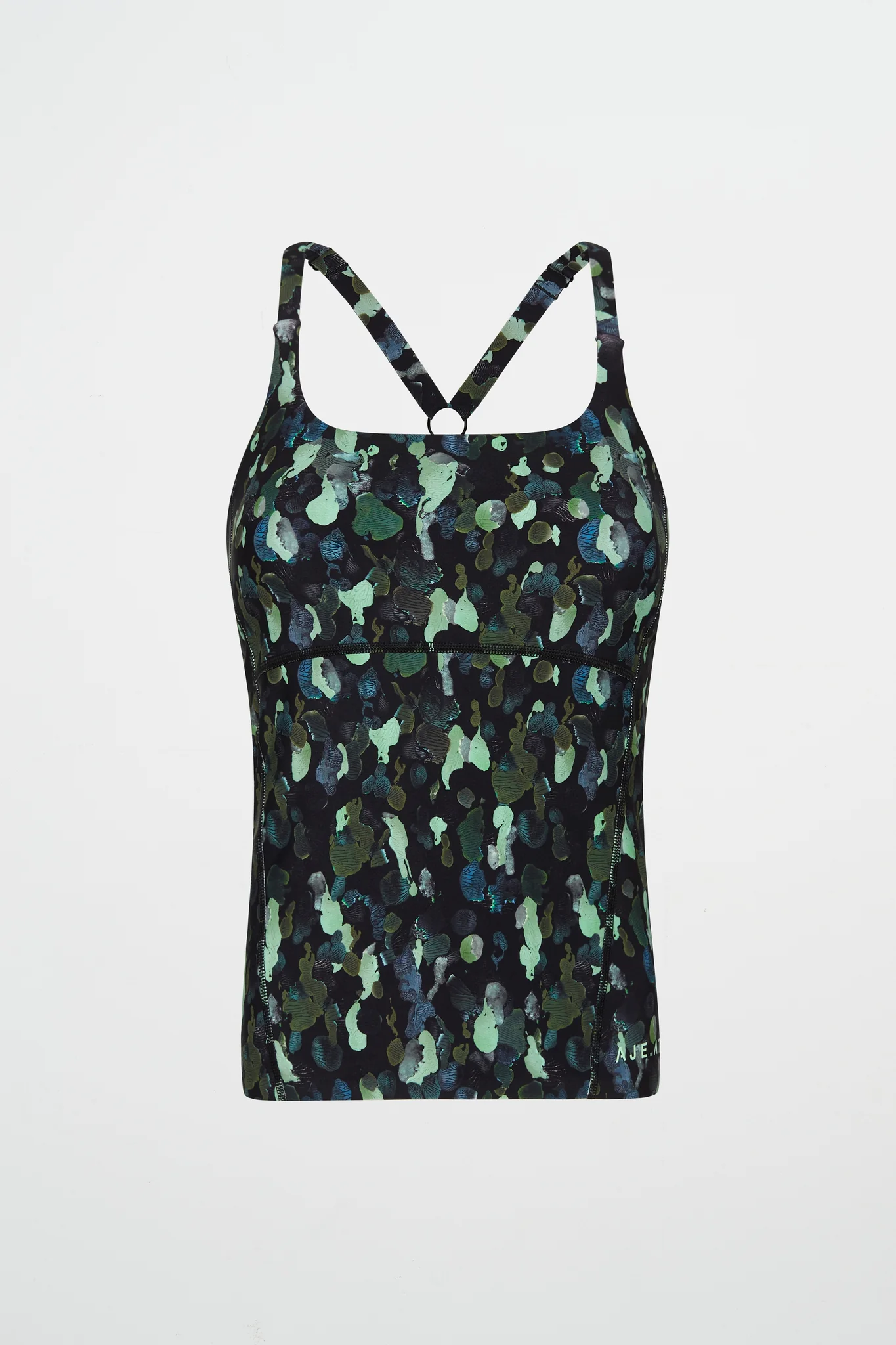 Contrast Racerback Tank 117