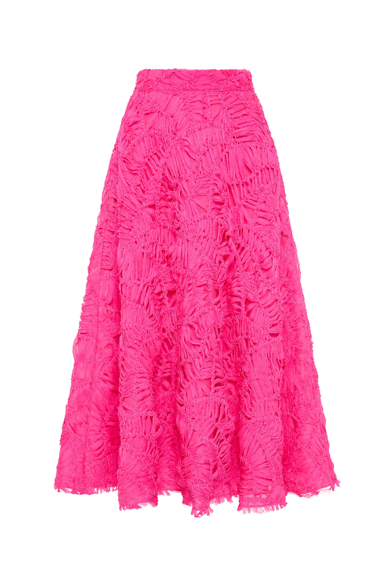 Florential Textured Midi Skirt