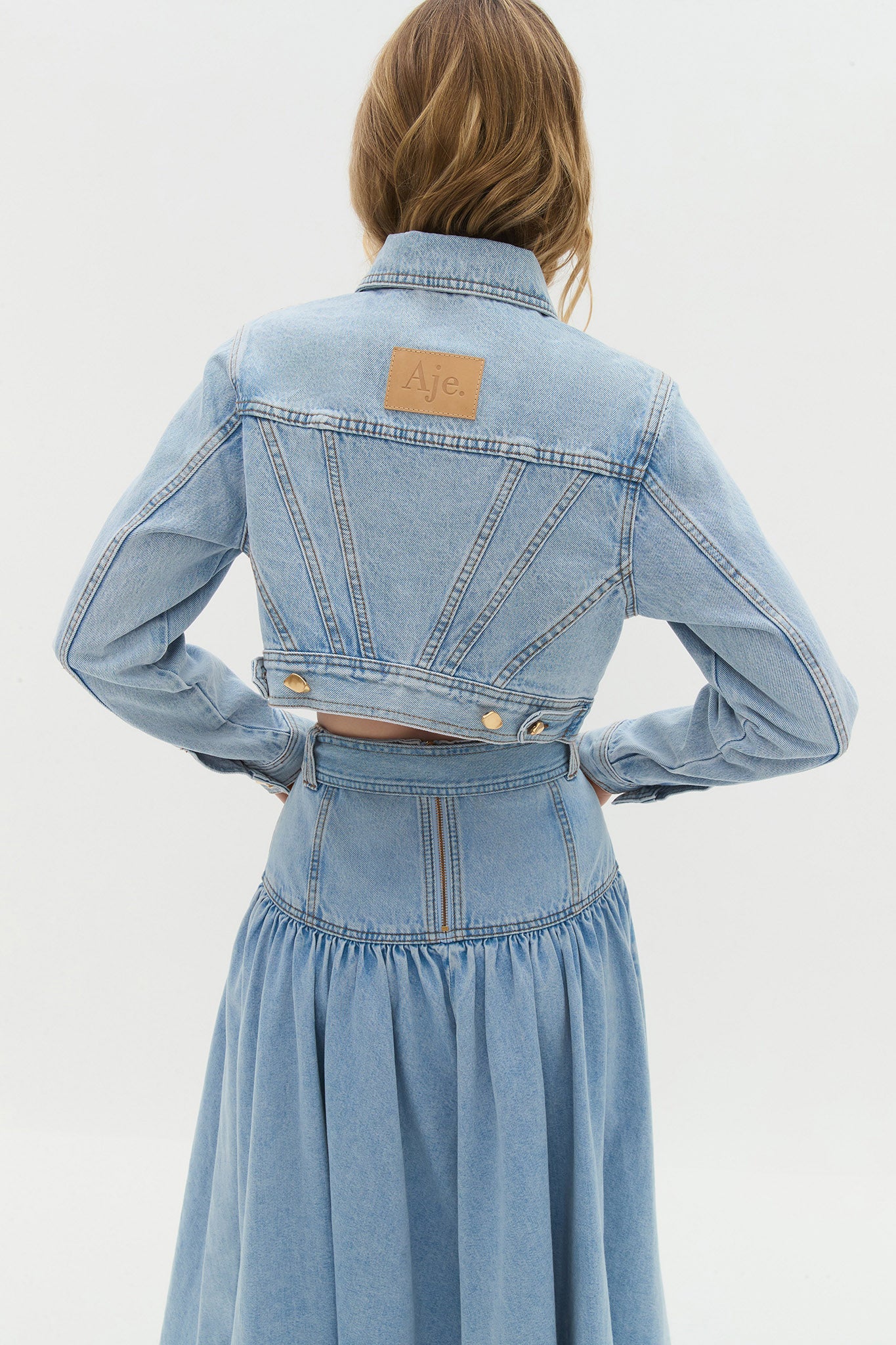 Kai Denim Cropped Jacket
