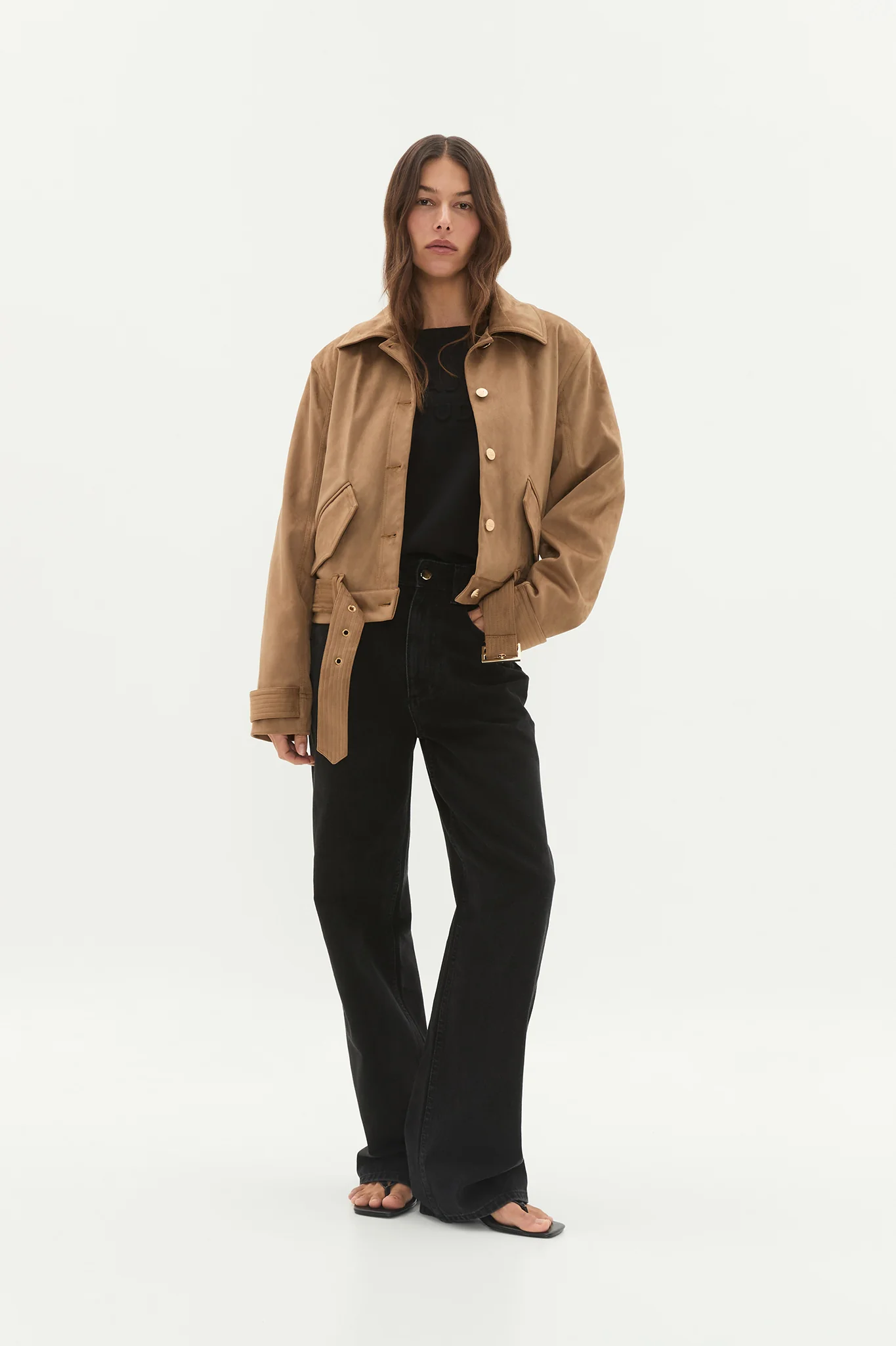 Calyx Vegan Suede Jacket
