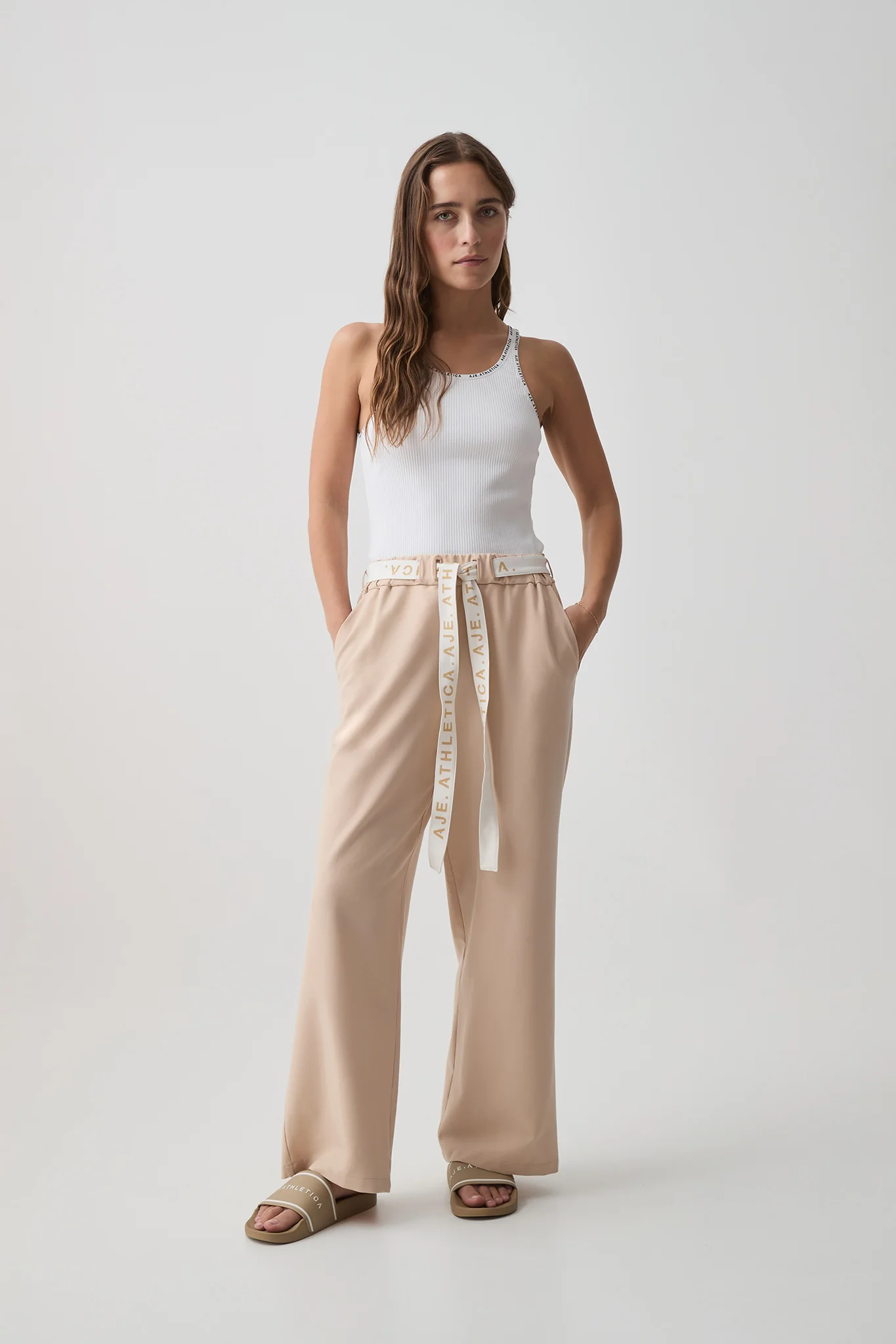 Logo Belted Pant 512