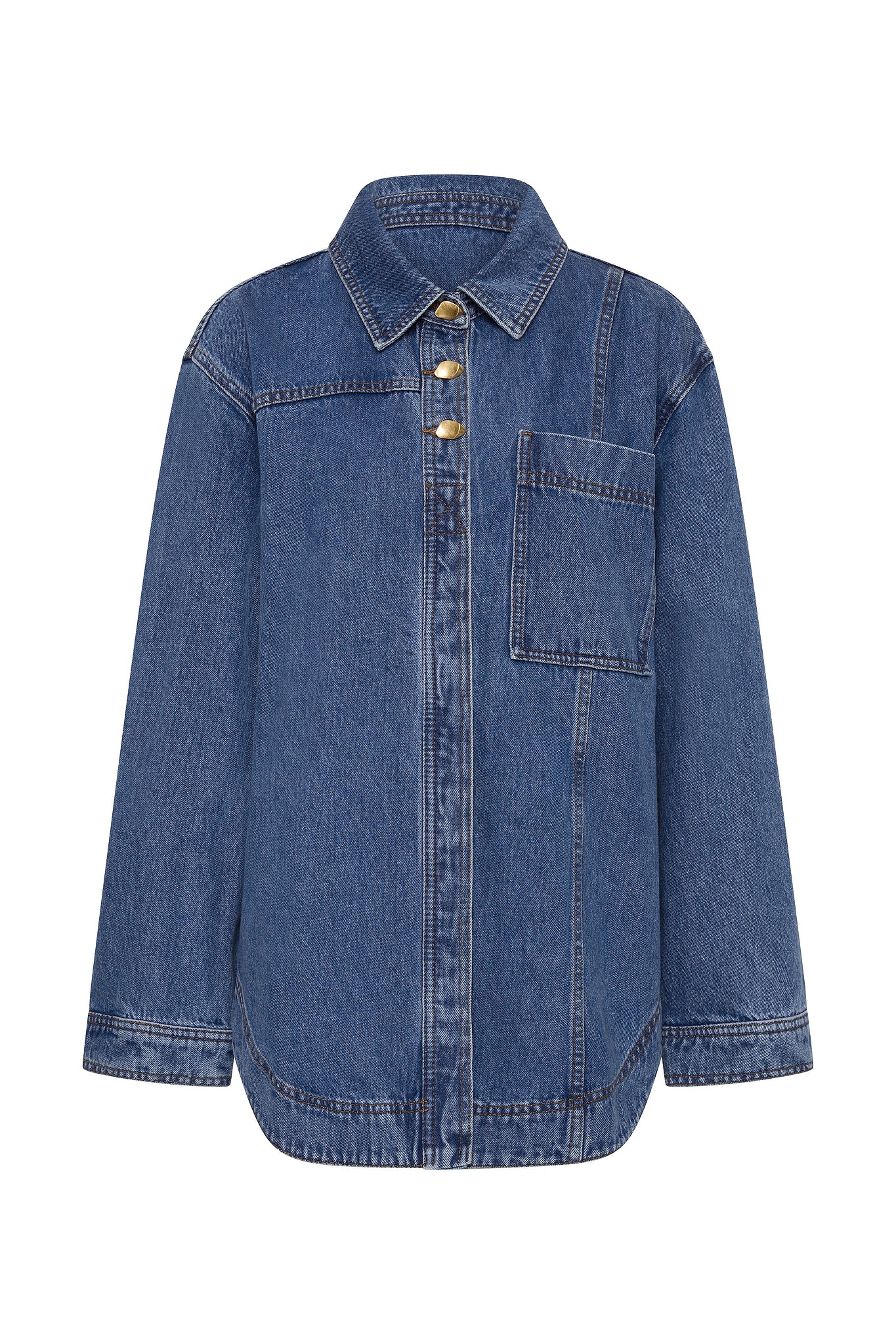 Rylan Long Sleeve Denim Shirt