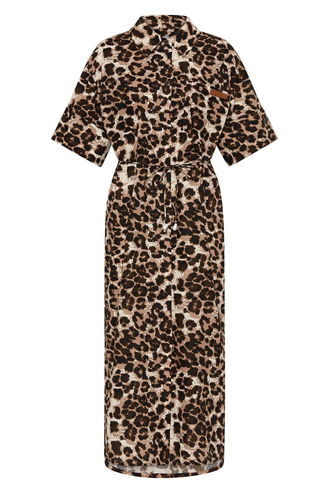 Callie Midi Shirt Dress
