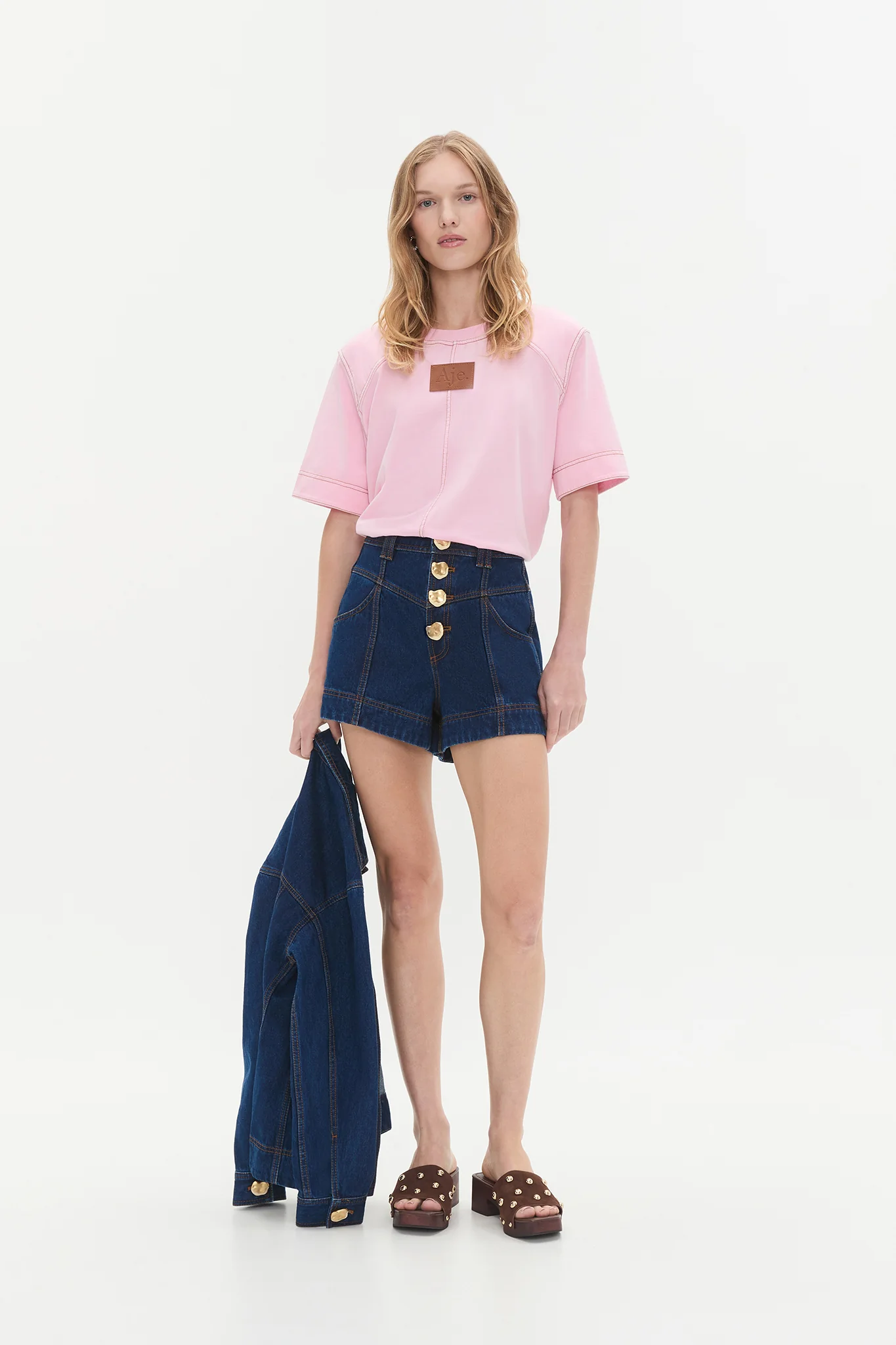 Remi Denim Wash Tee
