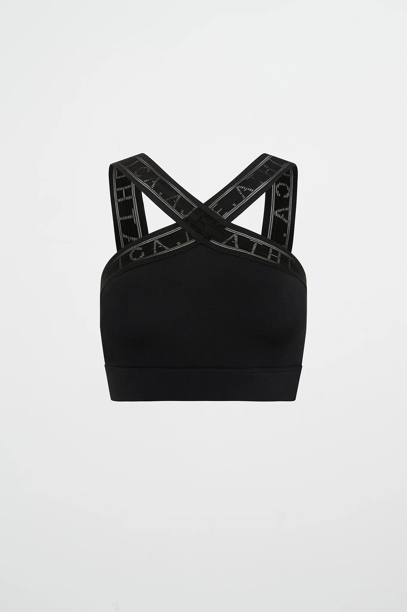 Cross Neck Sports Crop 384