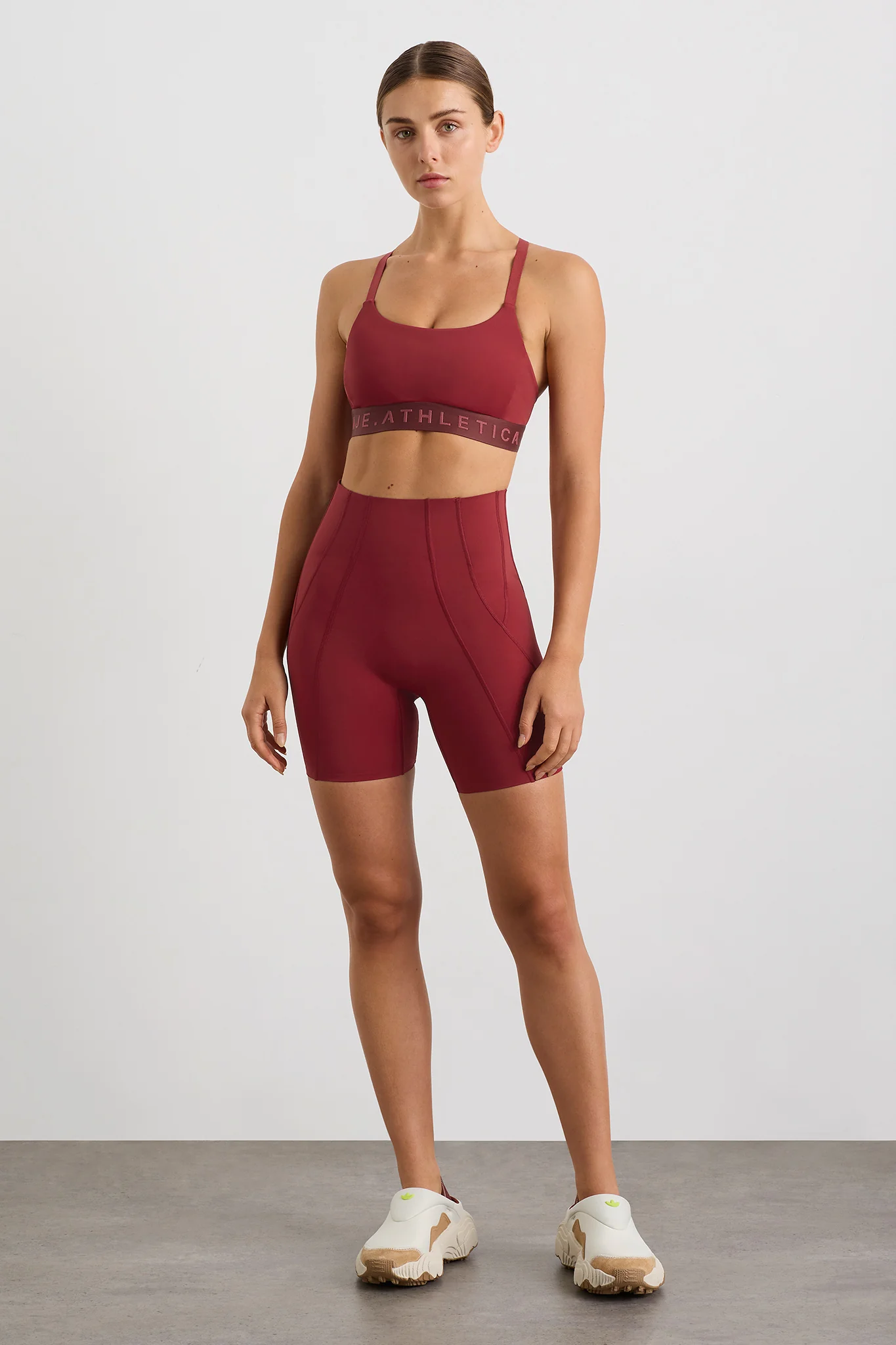 Panelled Bike Shorts 615