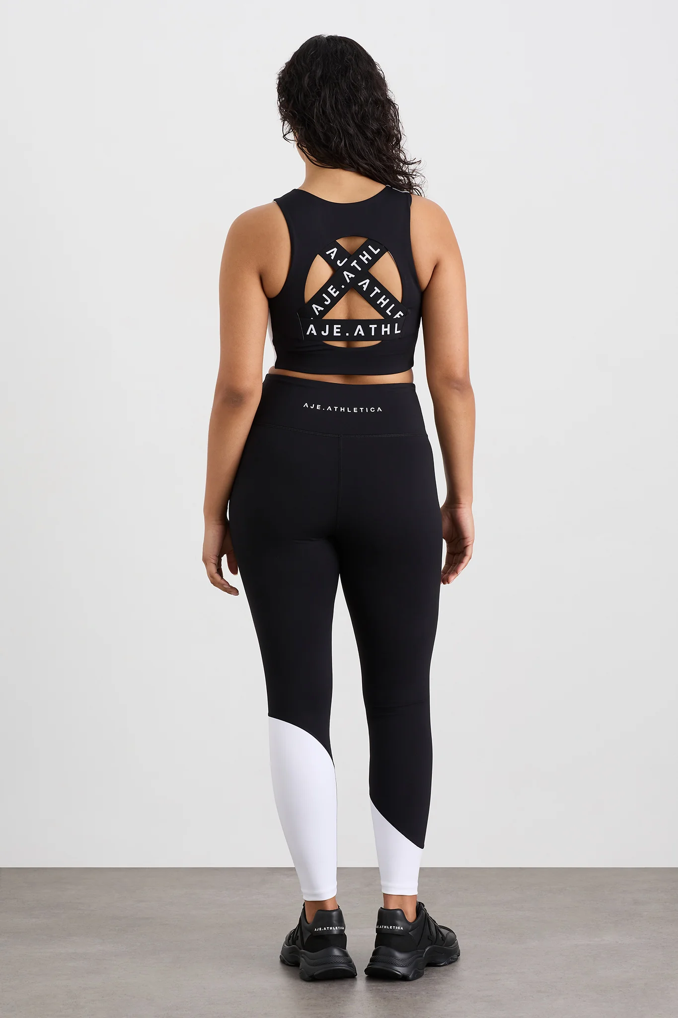 Curved Panel Full Length Legging 226