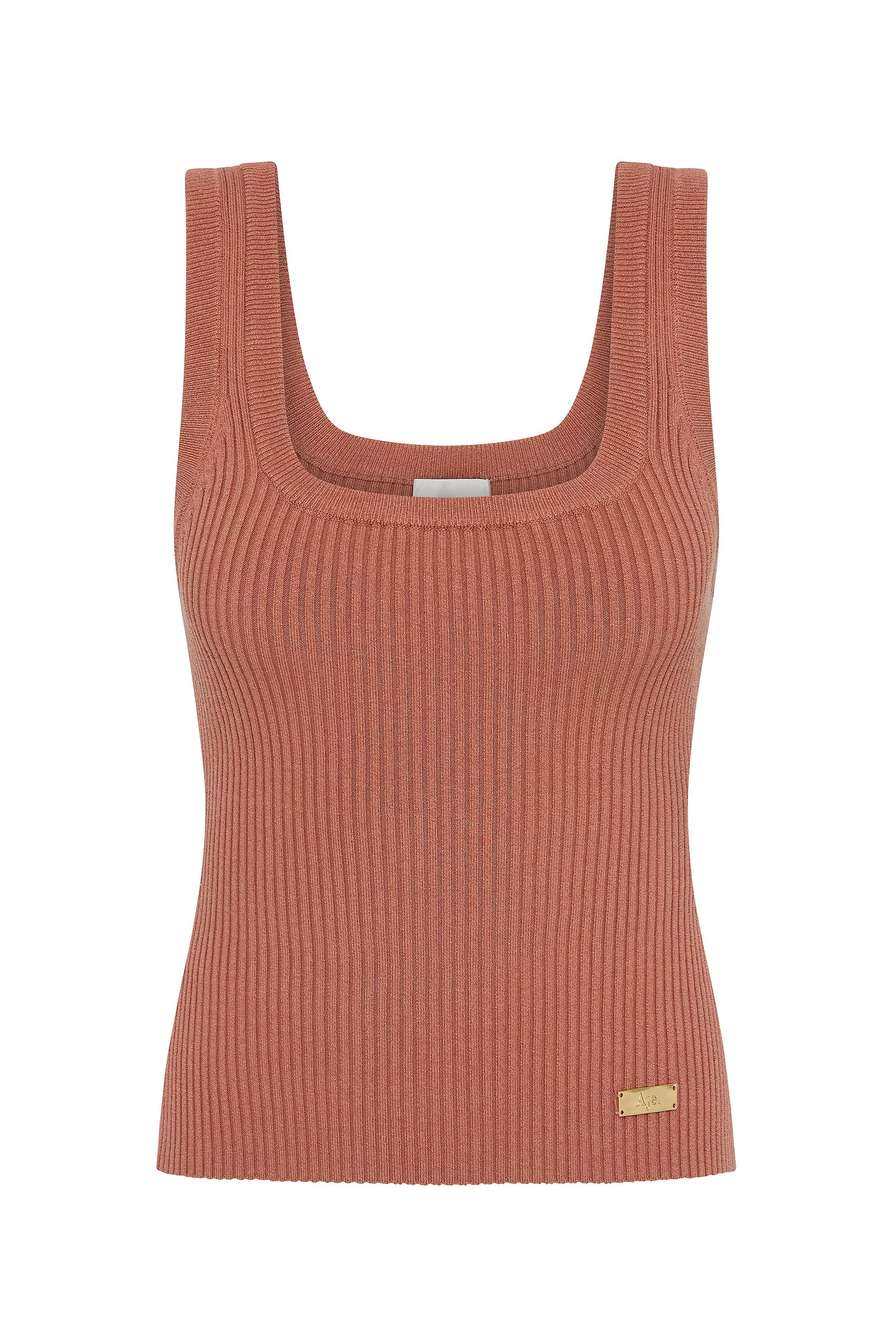 Bronte Scoop Neck Rib Tank