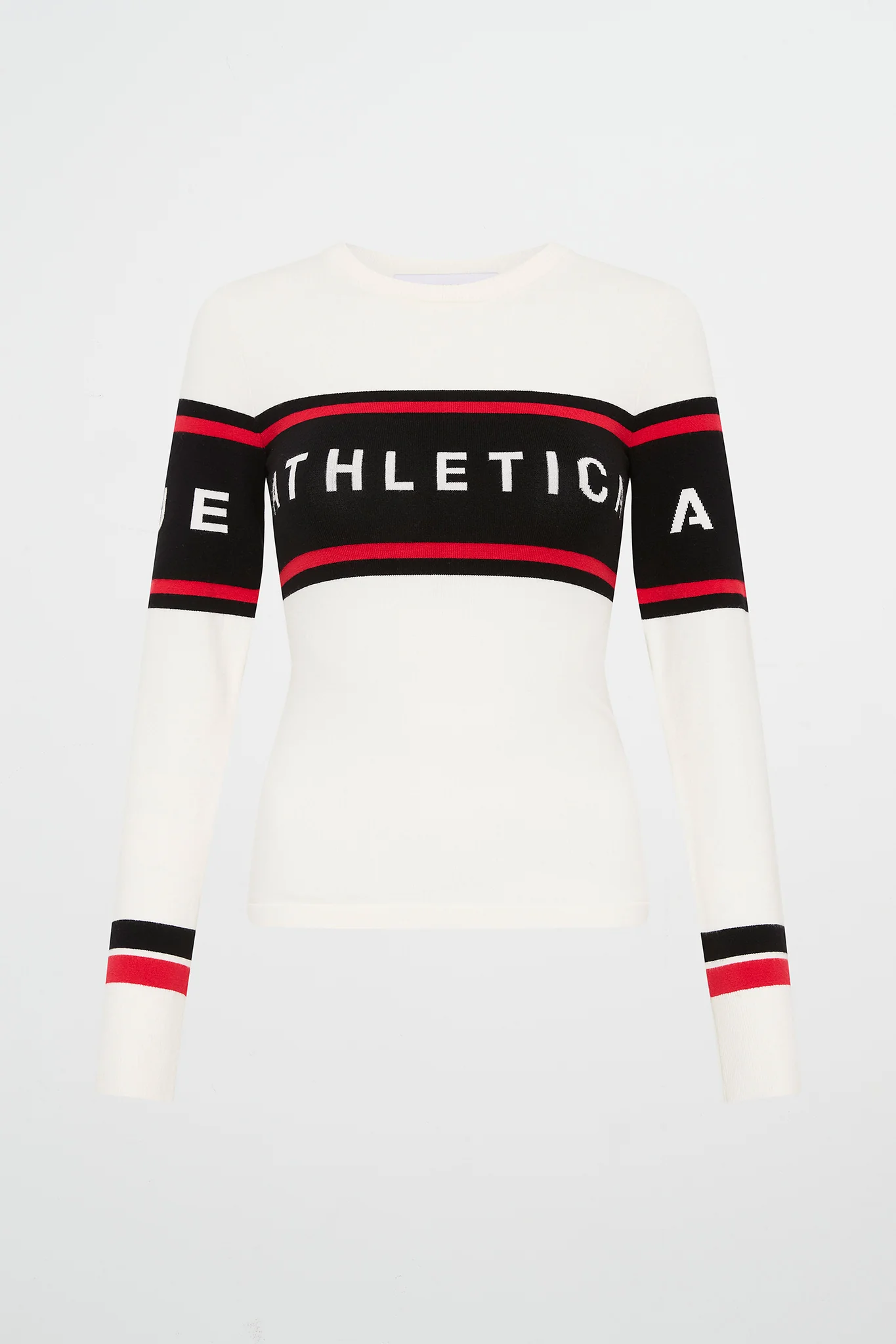 Long Sleeve Logo Knit Top 407