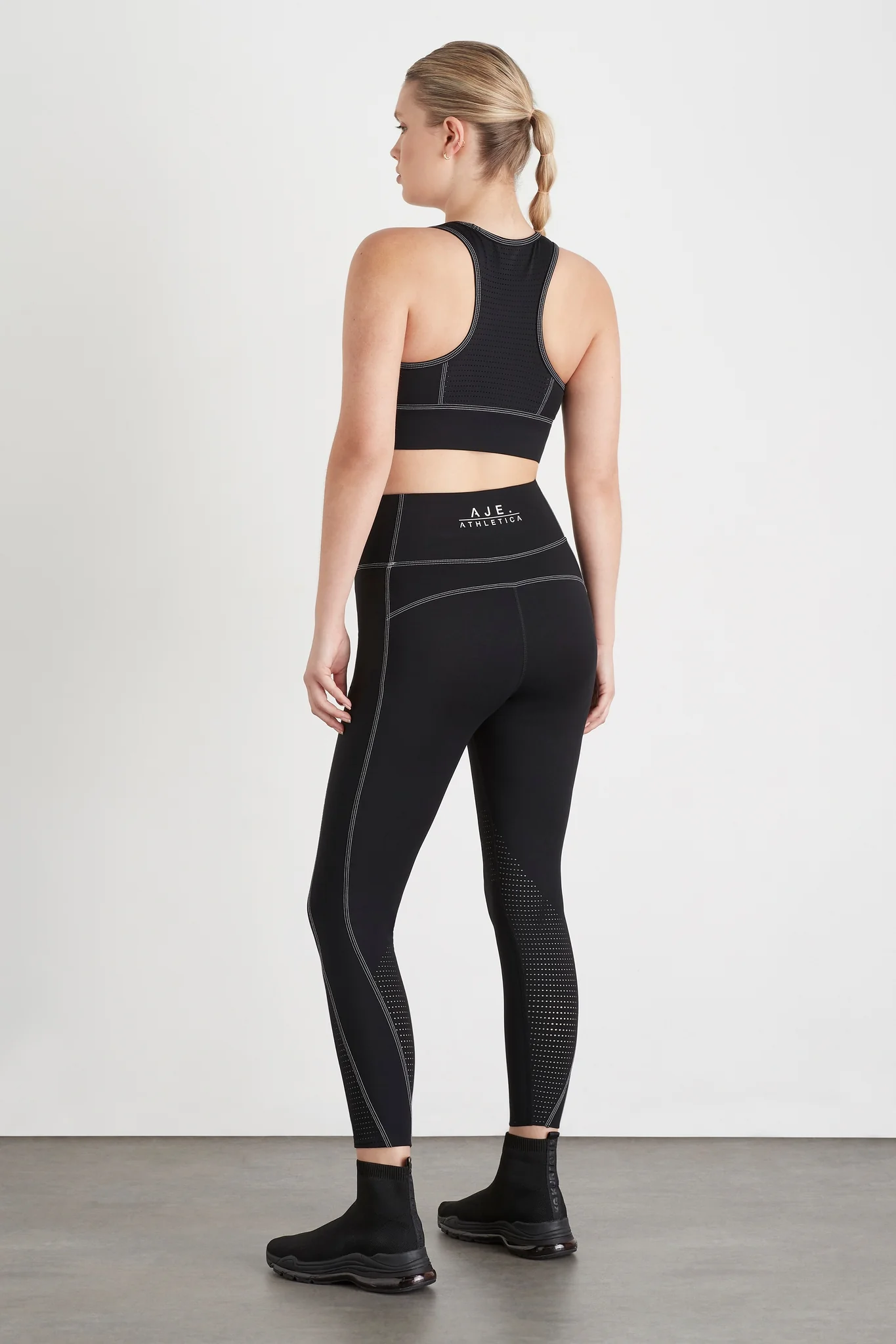 Classic Laser Cut Full Length Legging 202