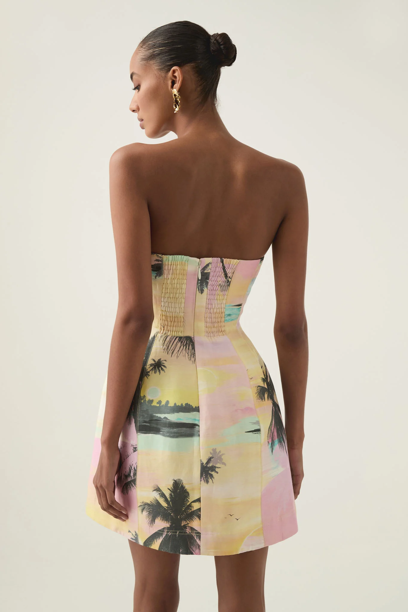 Baret Strapless Mini Dress