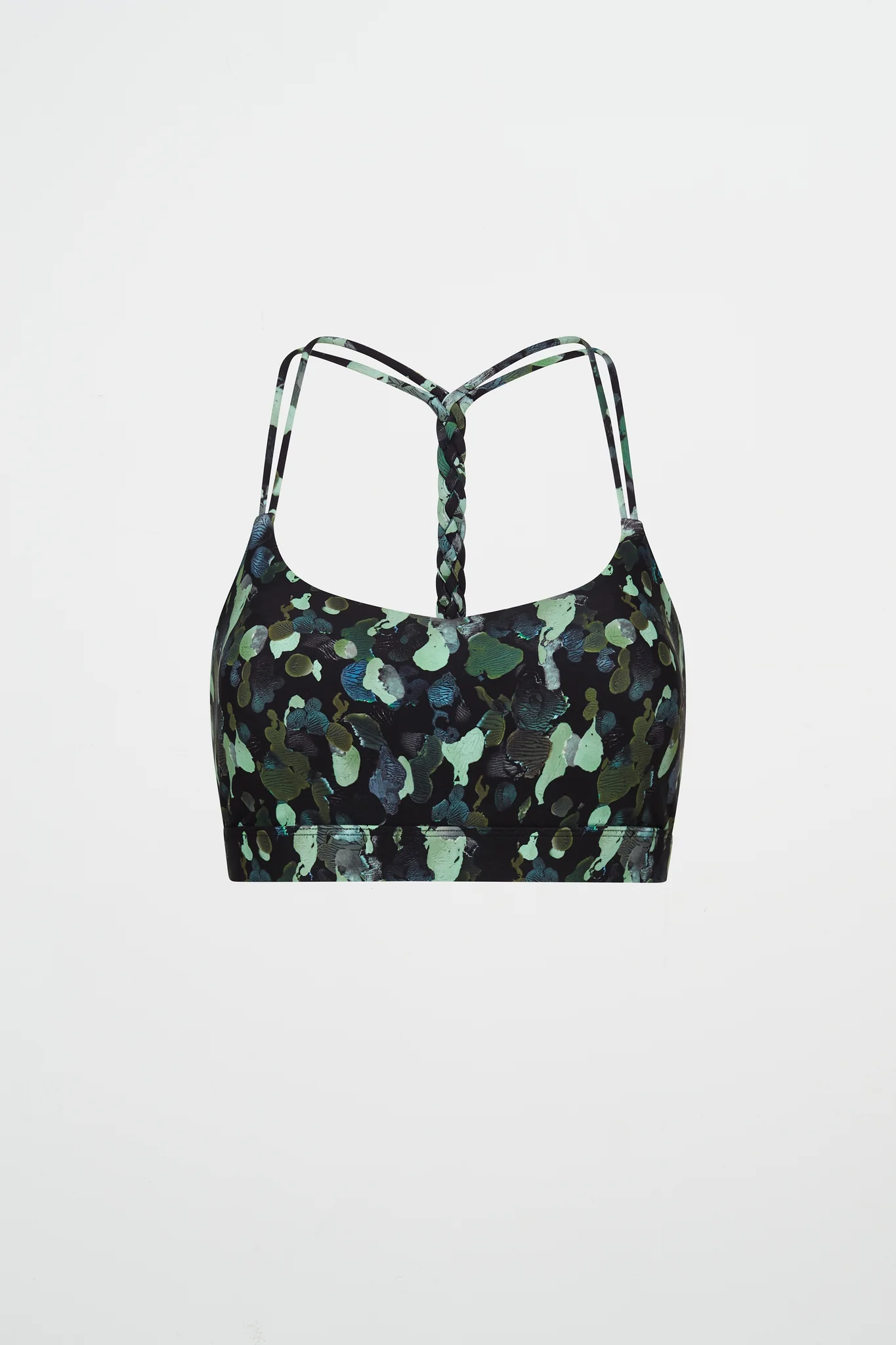 Braided Strappy Sports Bra 334