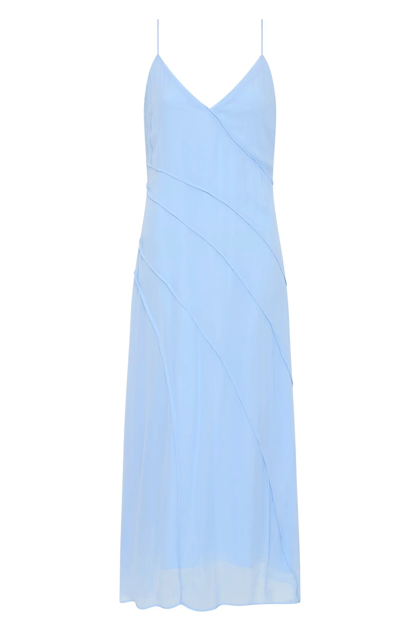 Exurbia Seamed Midi Dress