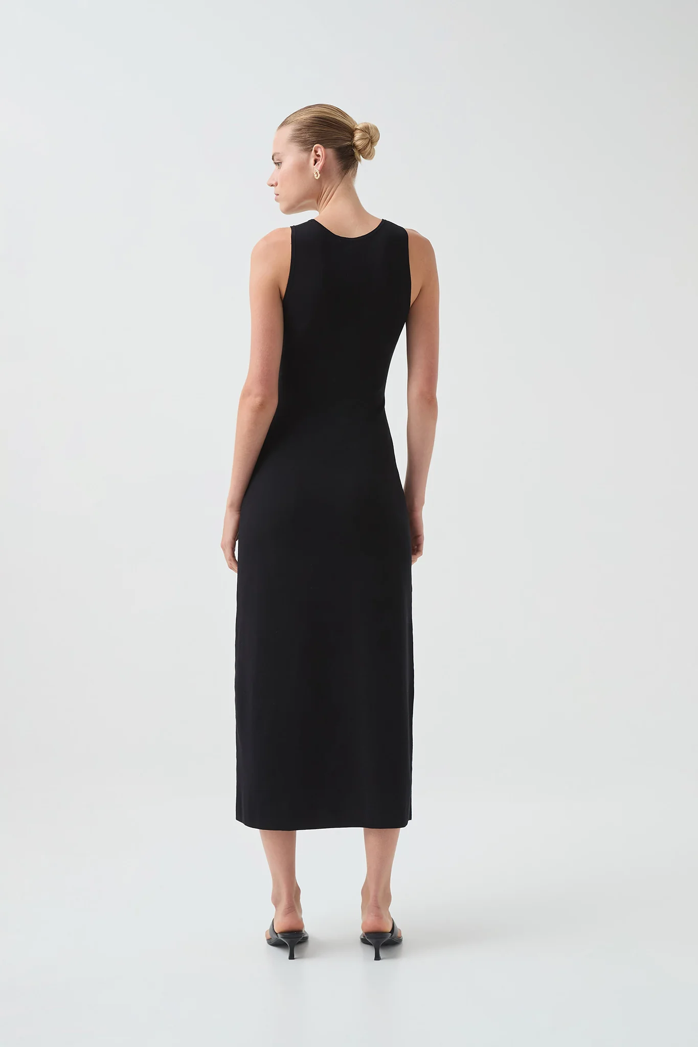 Core Knit Logo Maxi Dress