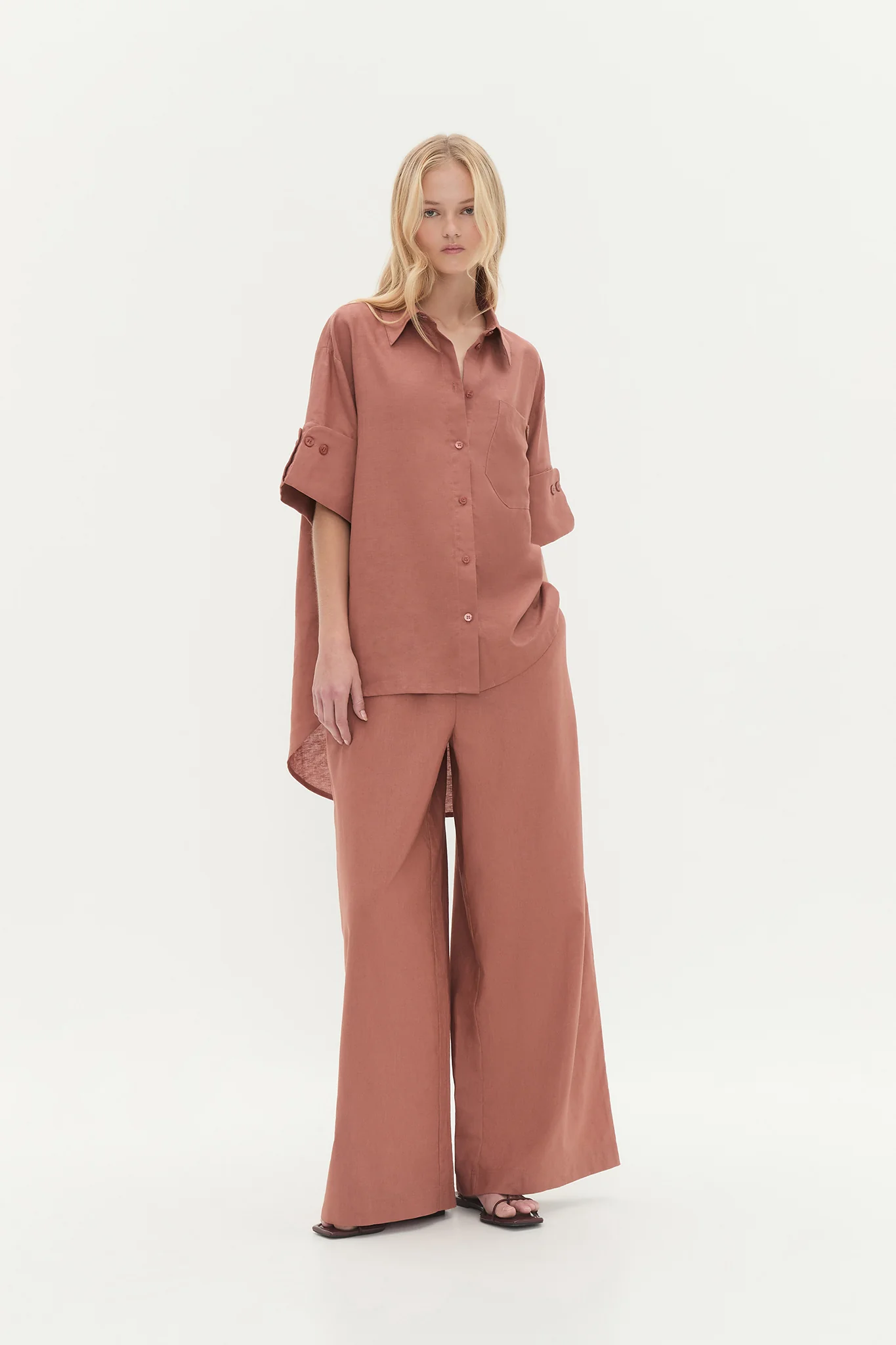 Dessie Belted Relaxed Pant