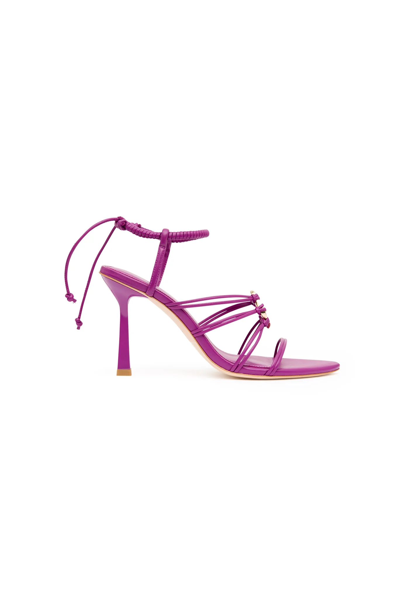 Mirage Leather Strappy Heel