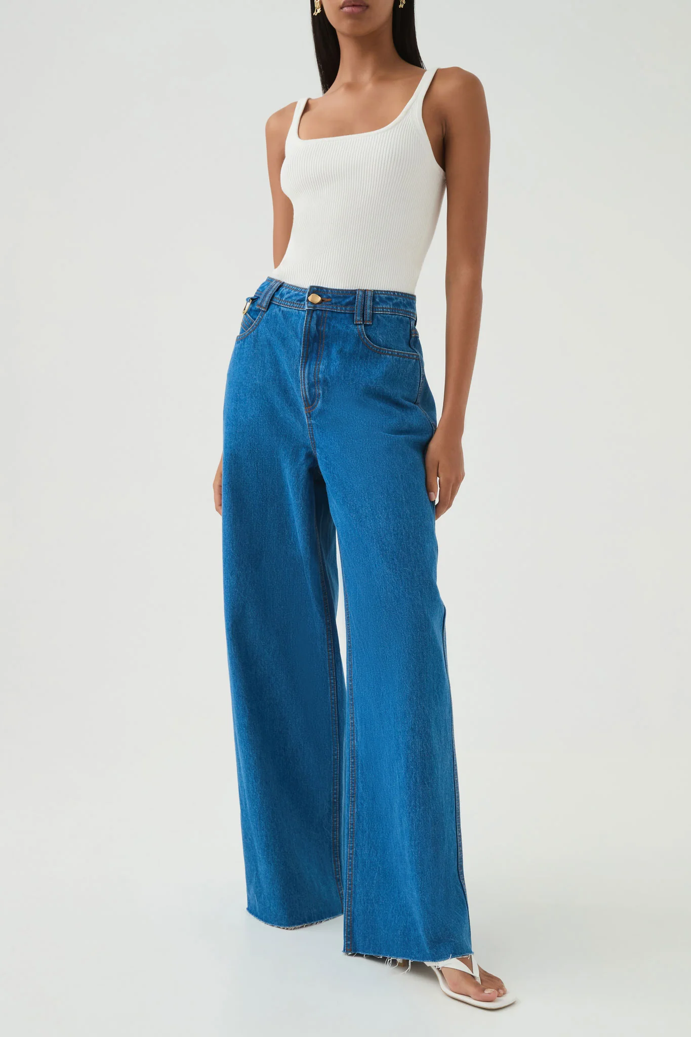 Outline Denim Jeans