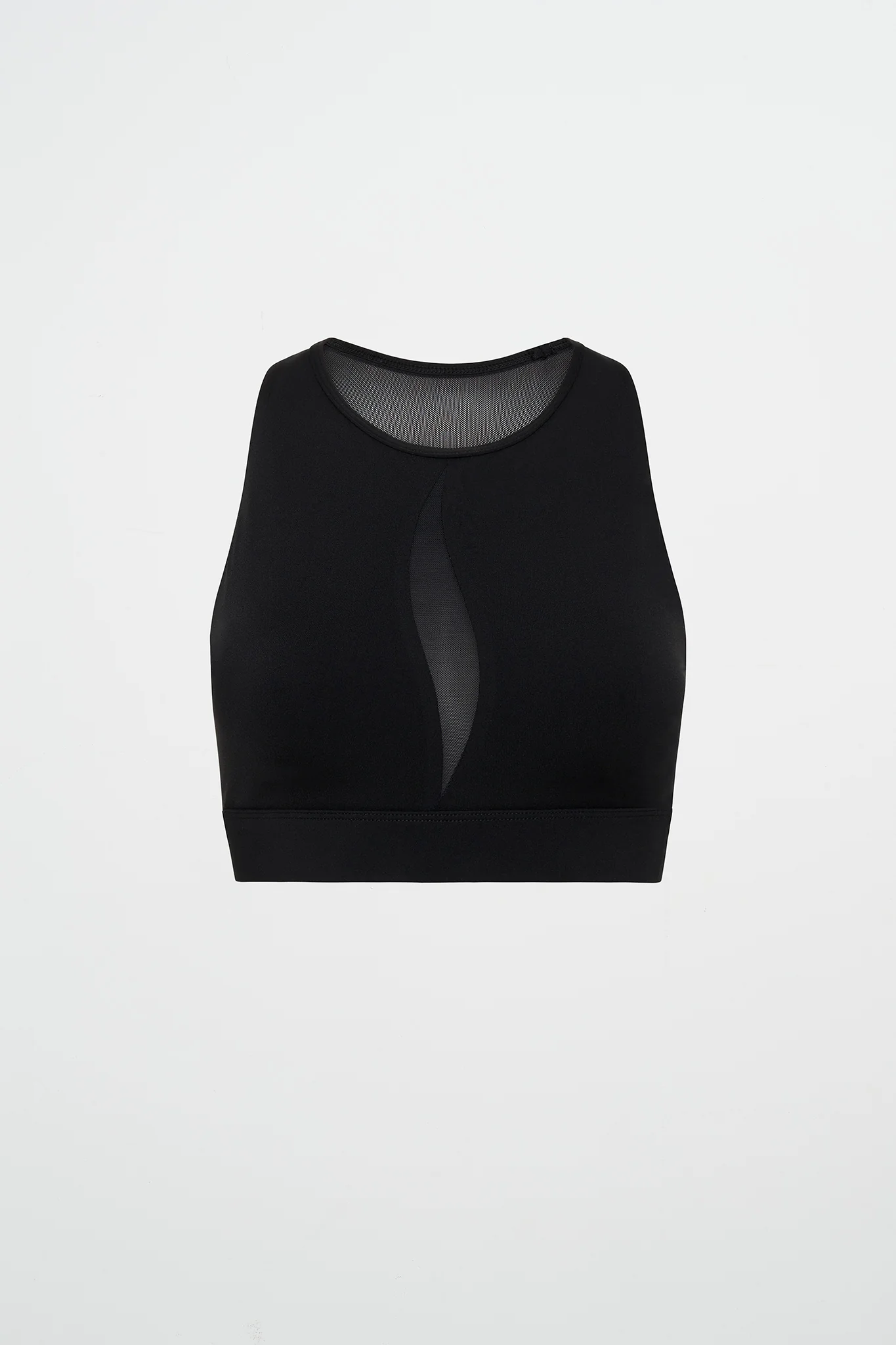 Spliced Mesh Sports Bra 370