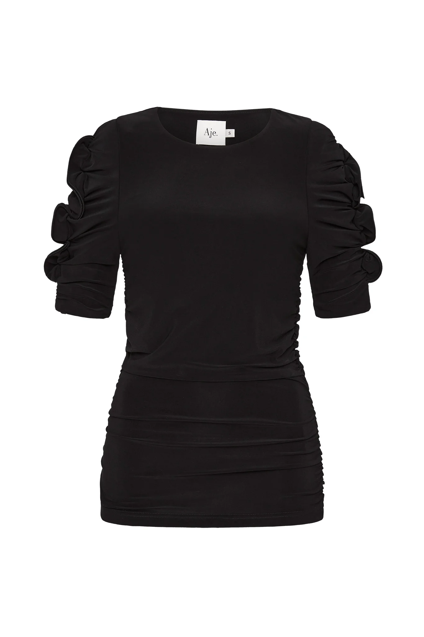 Elixir Gathered Jersey Top