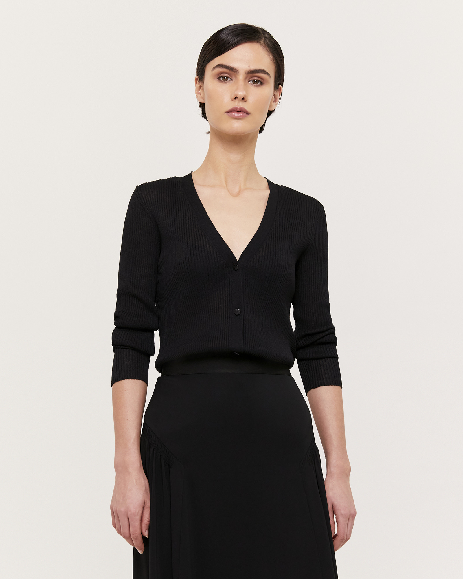 Rina Rib Cardigan